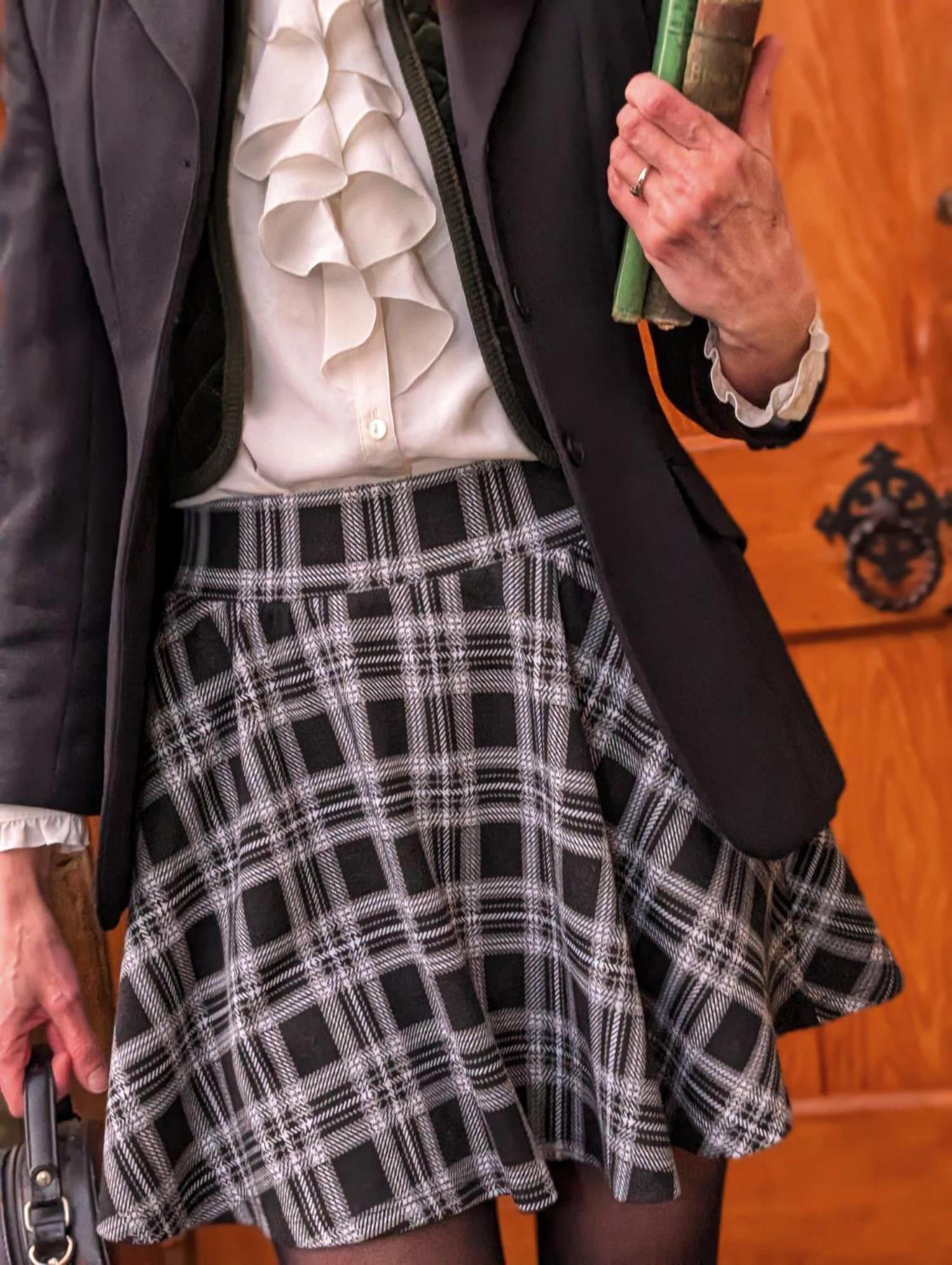 Karierter Mini-Tellerrock - Cairn