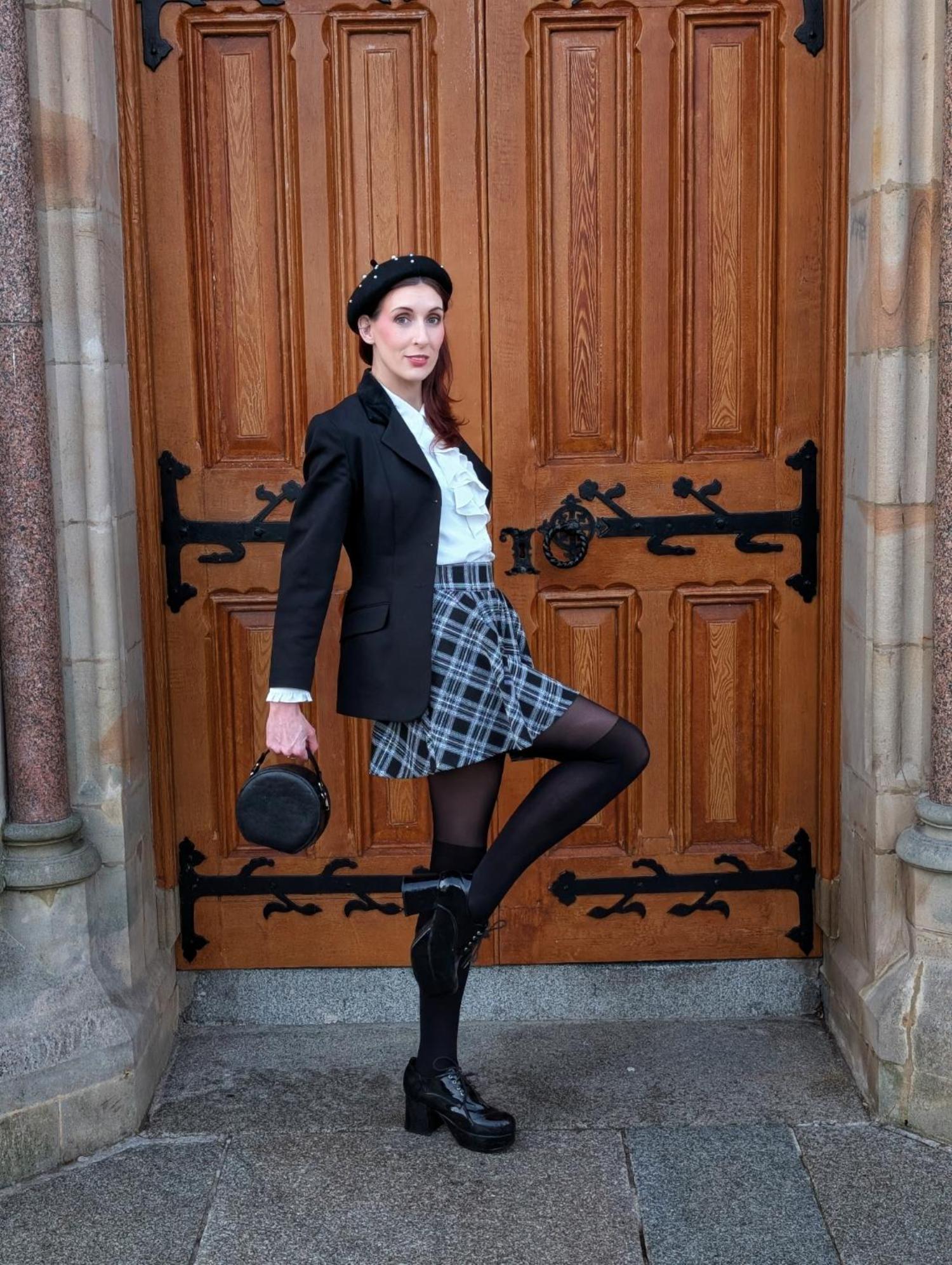 Karierter Mini-Tellerrock - Cairn