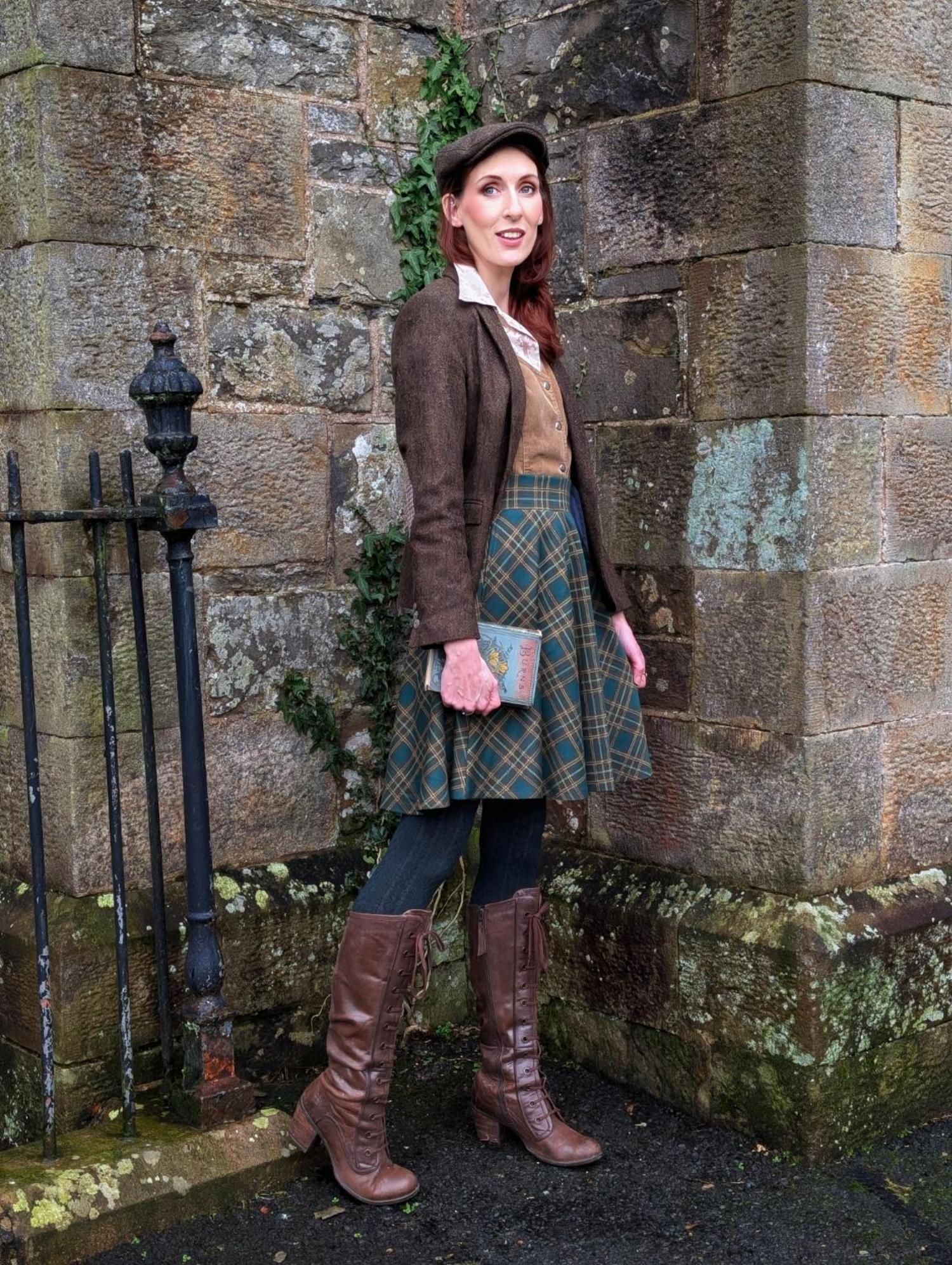 Karierter Tellerrock - Glenfern