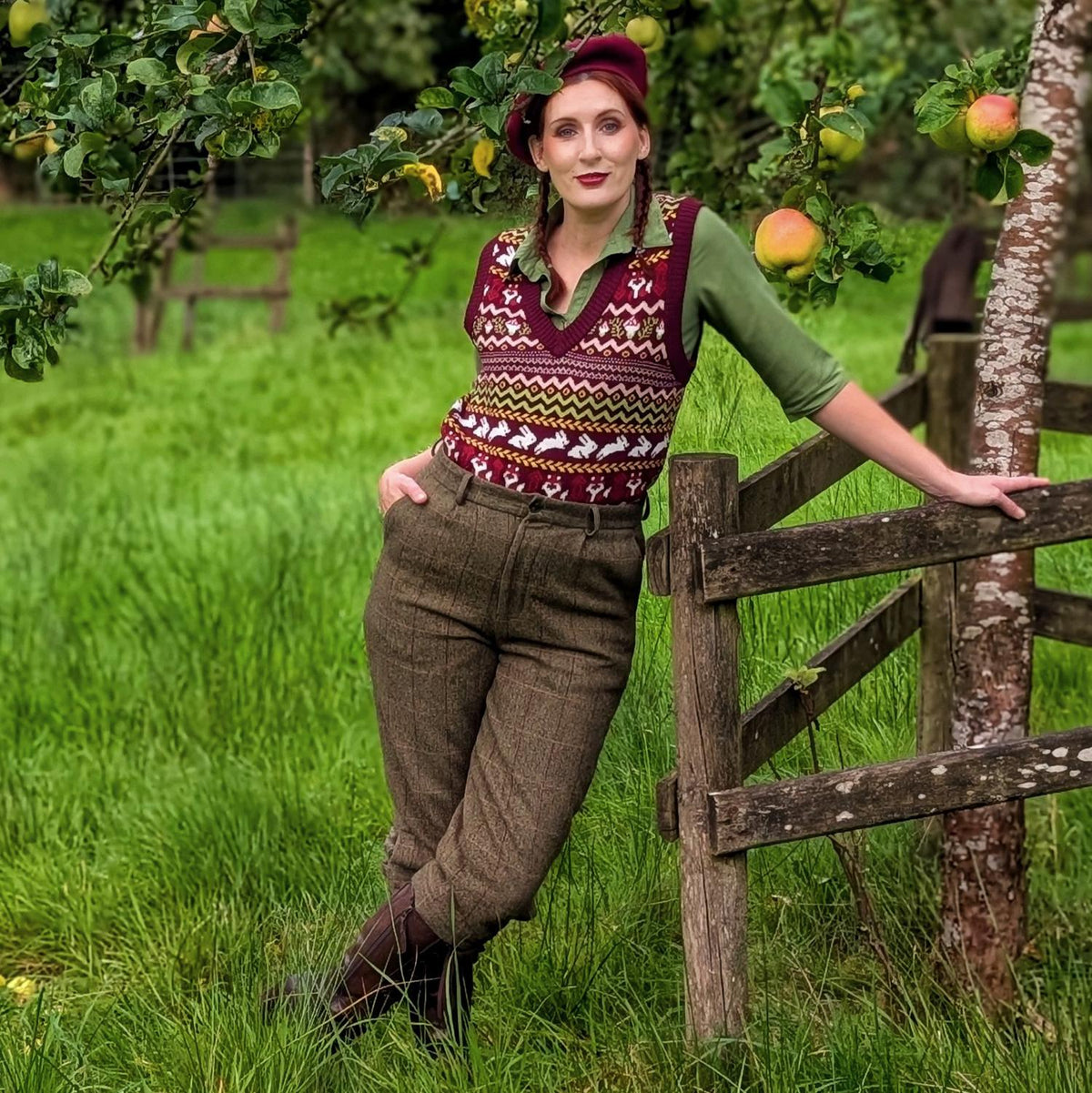 Fair Isle Pullunder – Woodland Adventure – Mehrfarbig