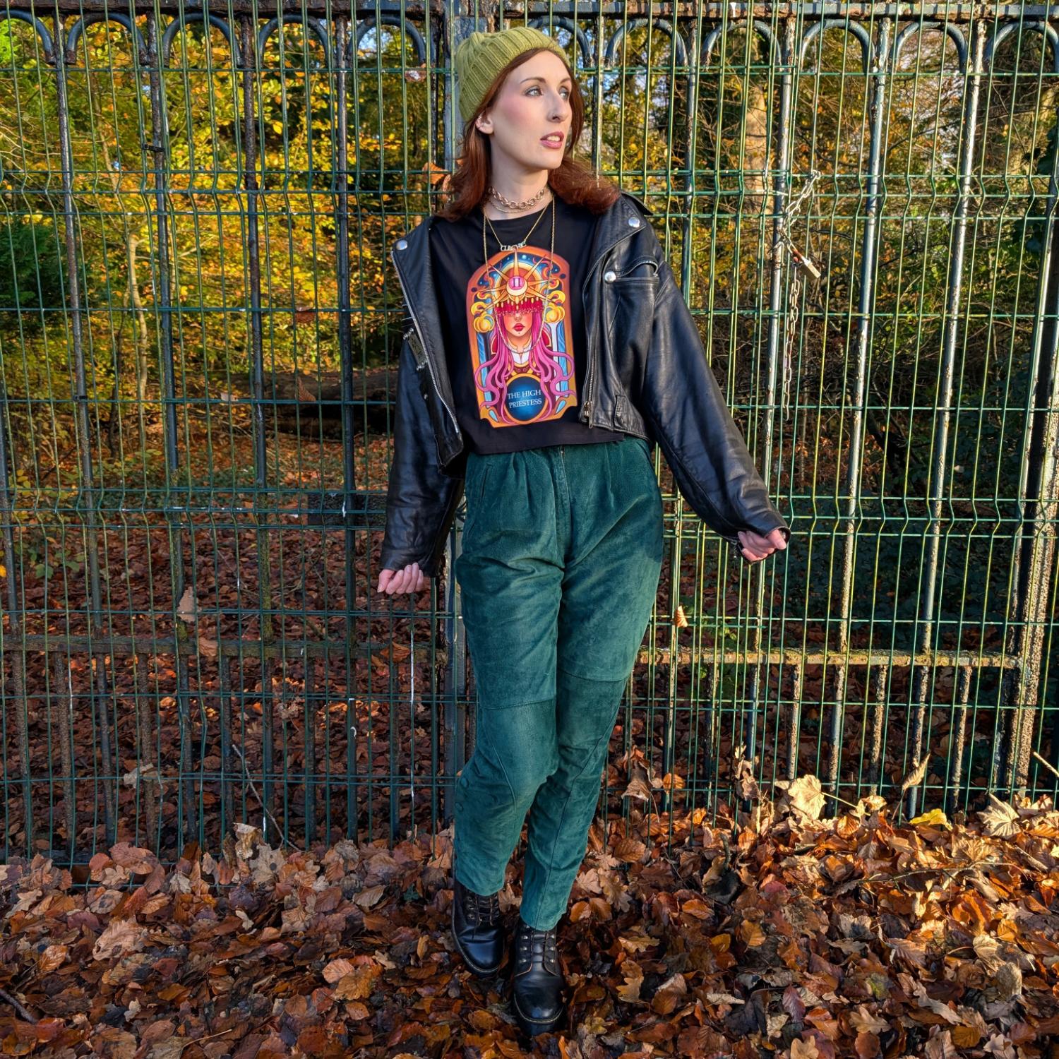 Major Arcana Boxy Tee - II Die Hohepriesterin