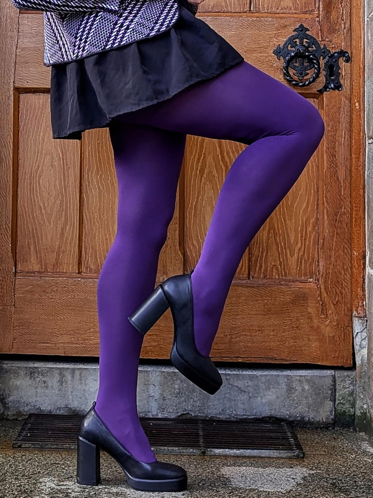 120 Denier Strumpfhosen - Fancy Darkness