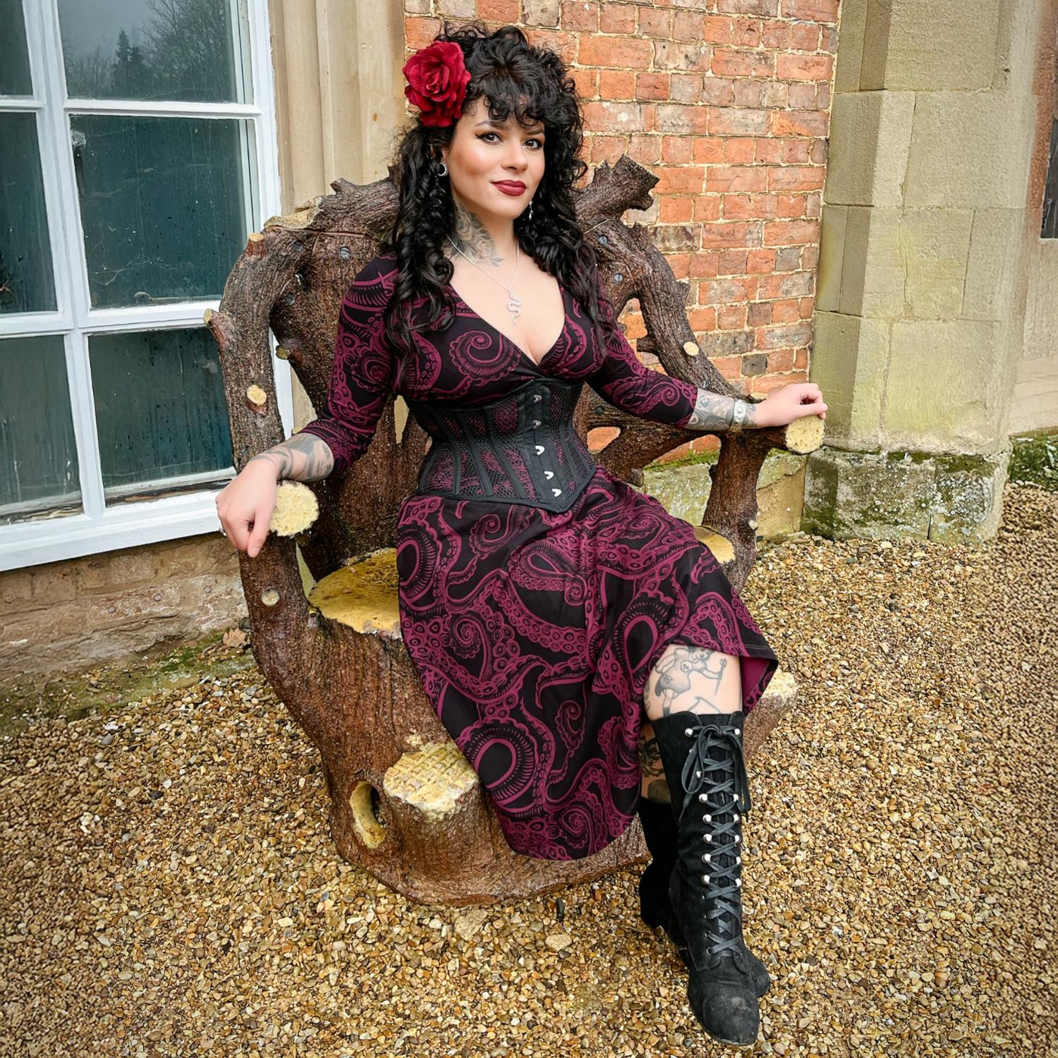 Wickelkleid – Kraken’s Embrace