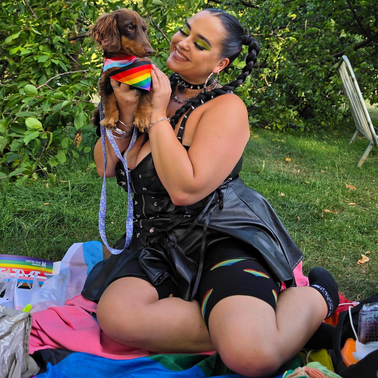 Spodenki Stay Cool Chub Rub - Pride Love Is Love