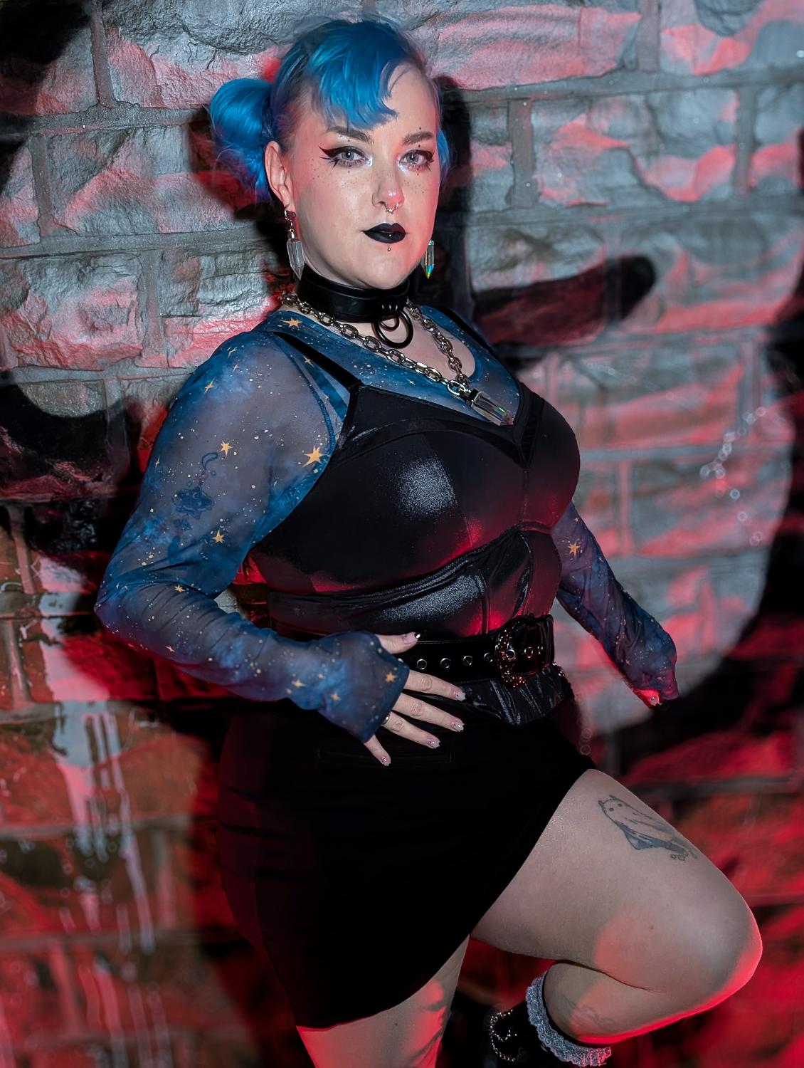 Siren Kunstleder Bustier