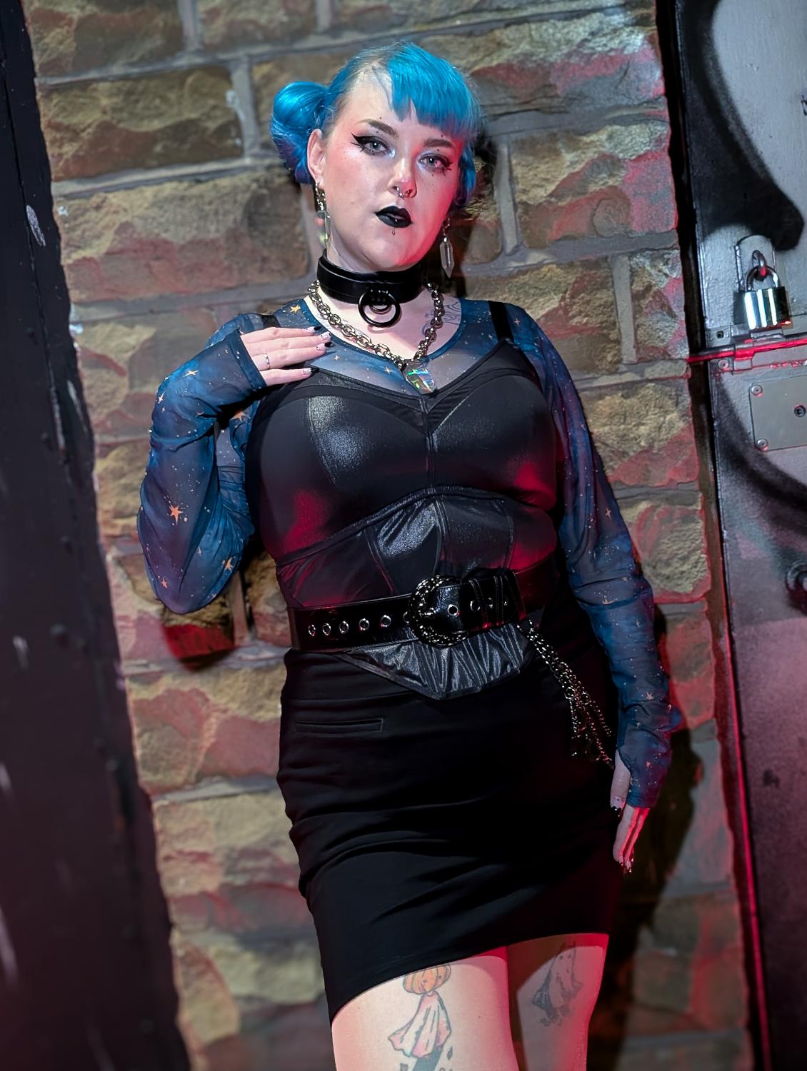 Siren Kunstleder Bustier