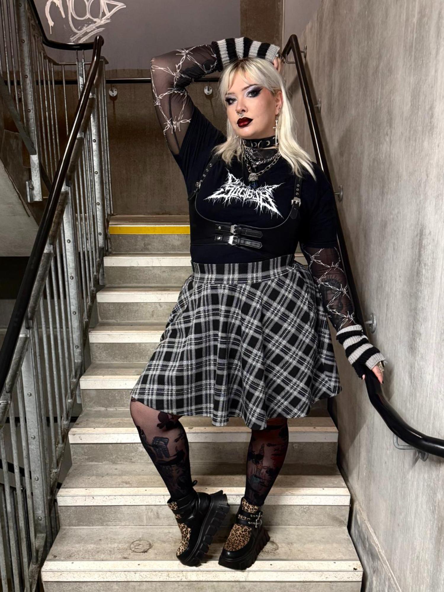 Karierter Tellerrock - Cairn