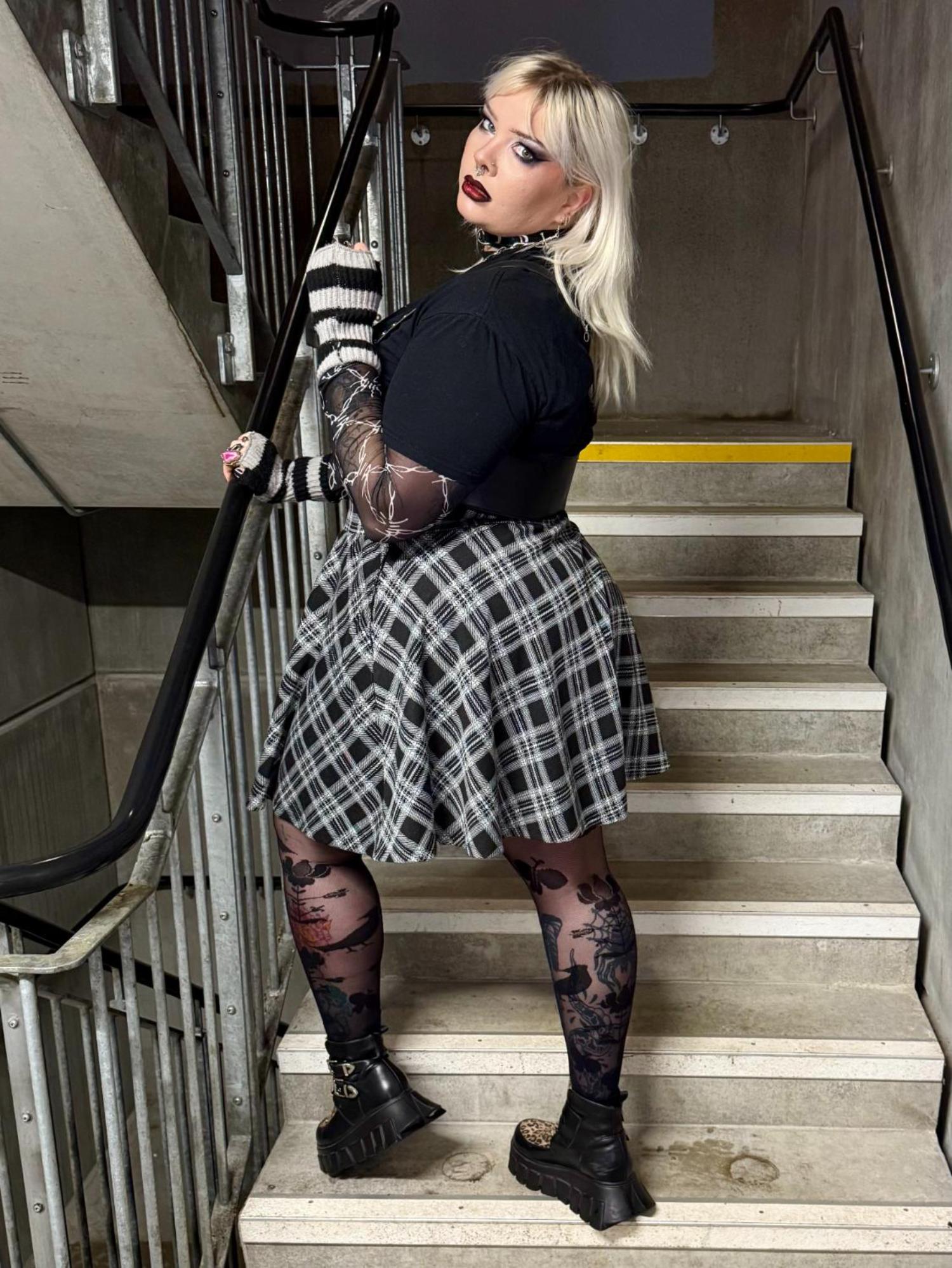 Karierter Tellerrock - Cairn