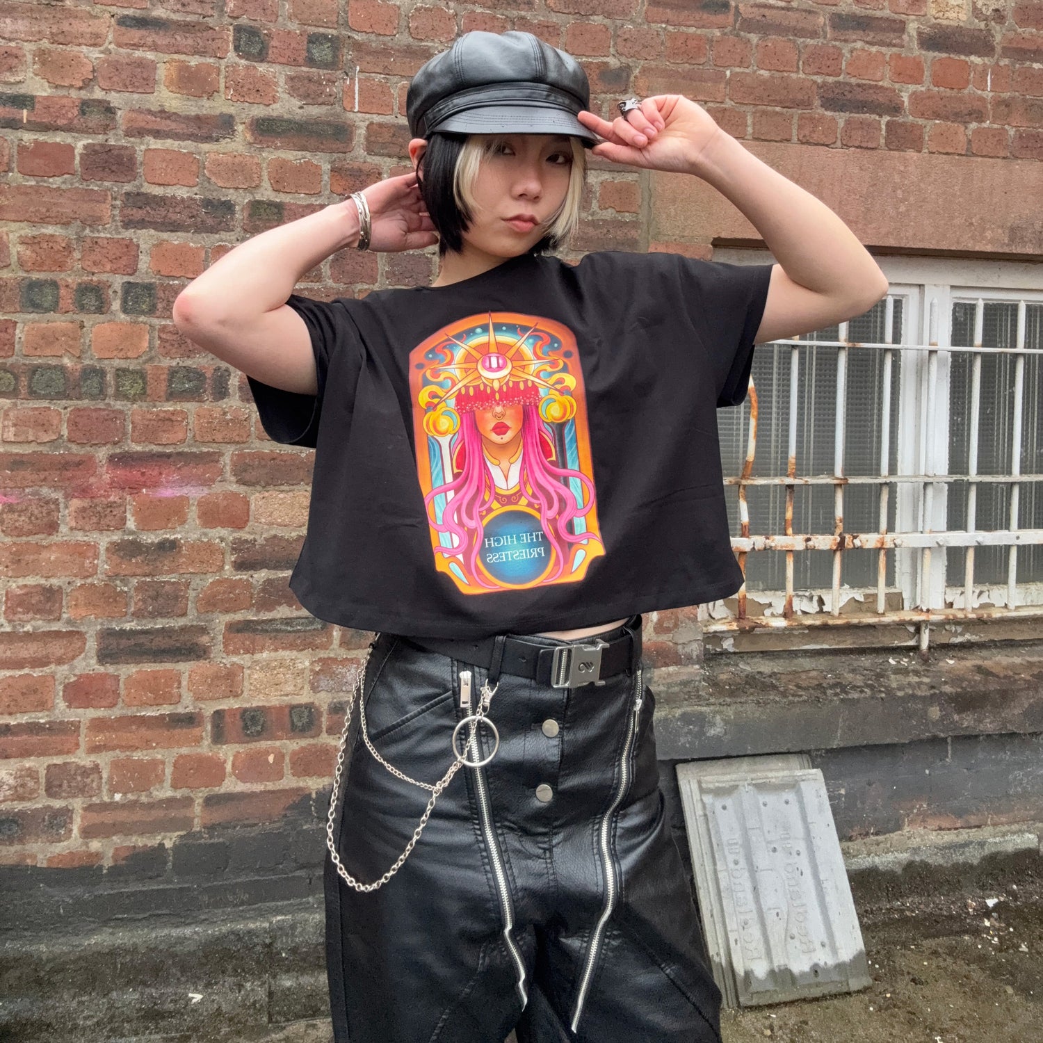 Major Arcana Boxy Tee - II Die Hohepriesterin