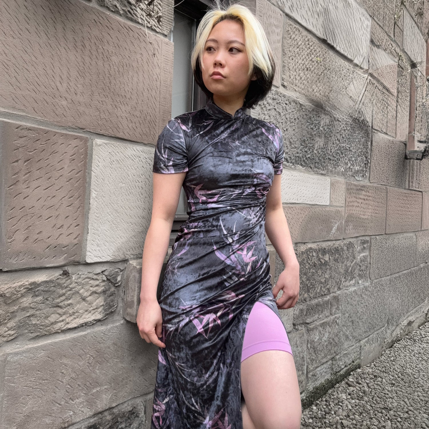 Stay Cool Chub Rub Shorts - Smoky Grape