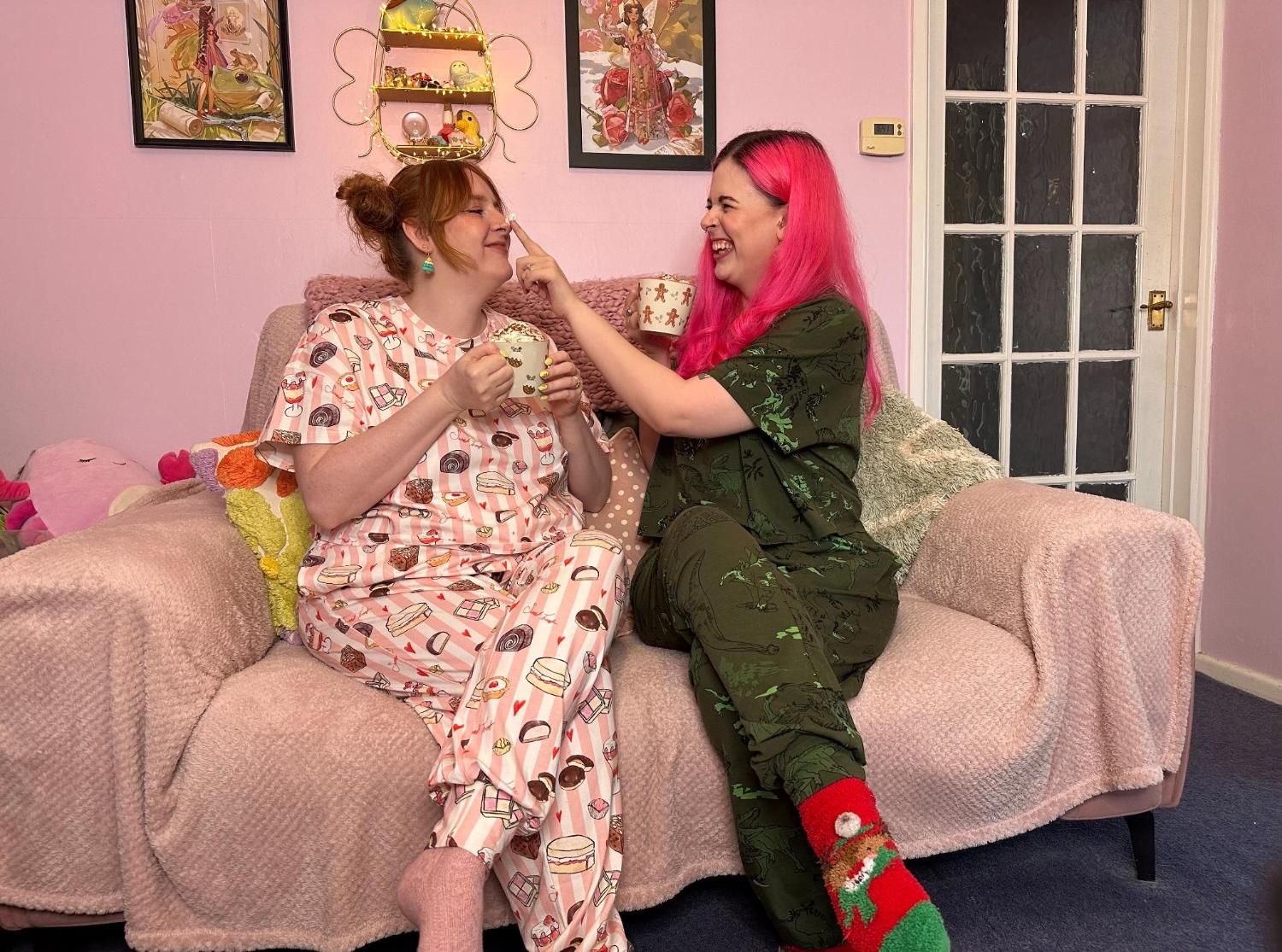 Bio-Baumwoll-Pyjama-T-Shirt – Boxy-Fit - Sweet Treat