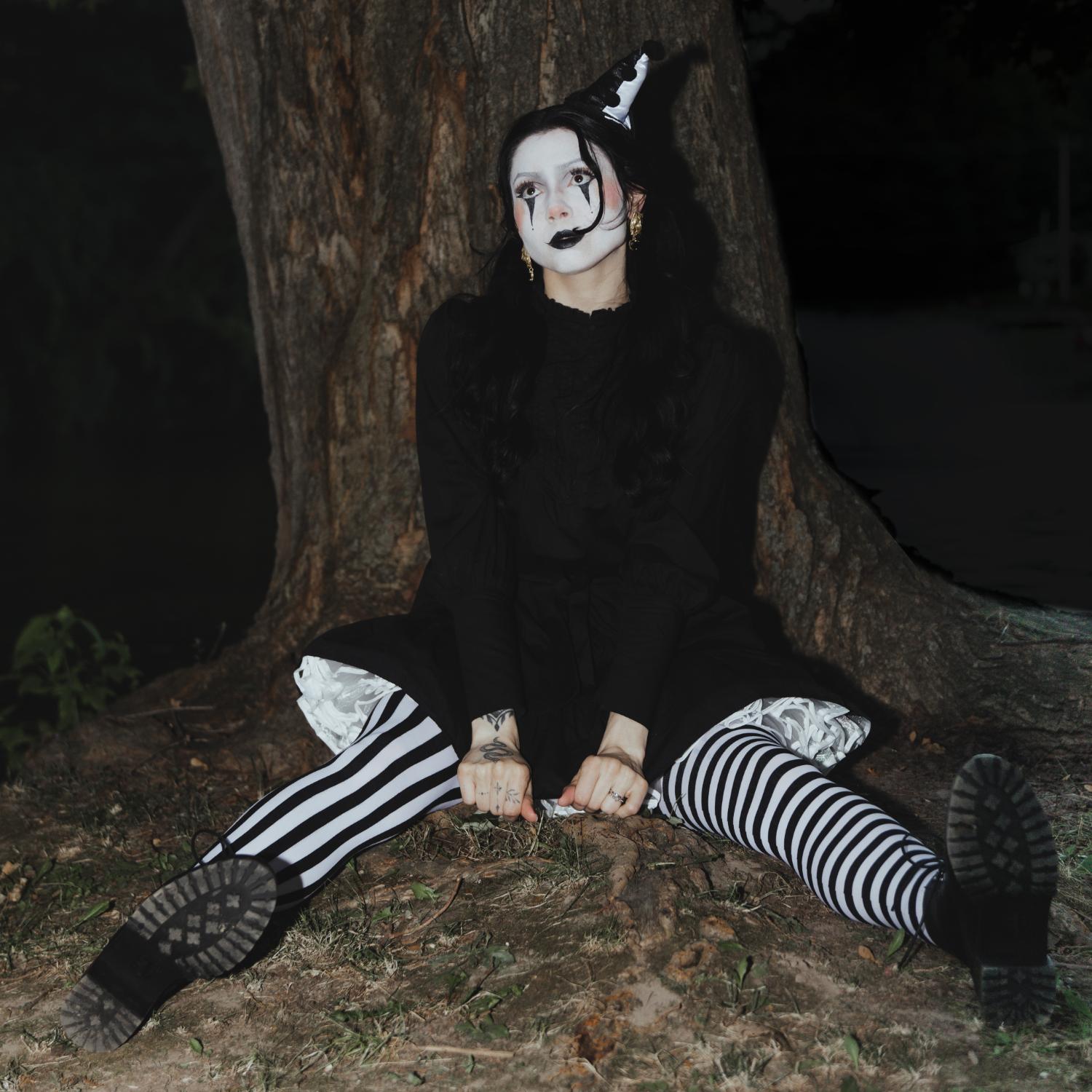 Halloween-Strumpfhose – BetelWitch – Snowball