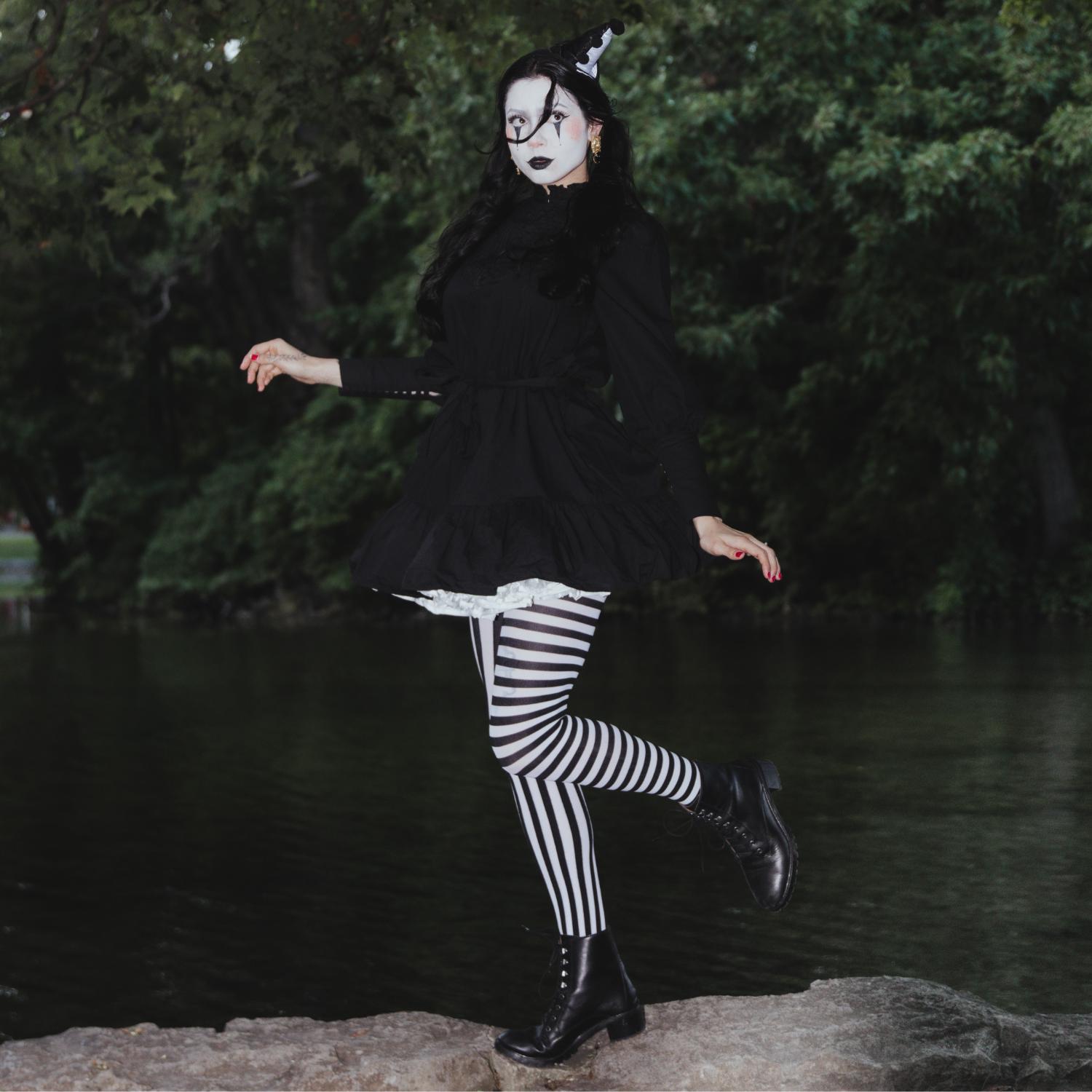 Halloween-Strumpfhose – BetelWitch – Snowball