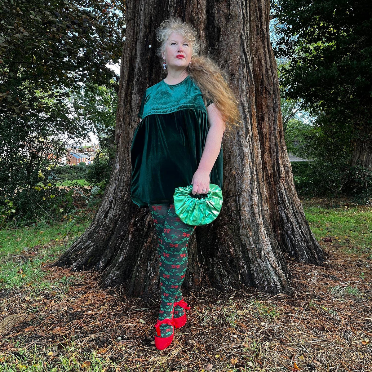 Holly Dolly Strumpfhose - Crocodile