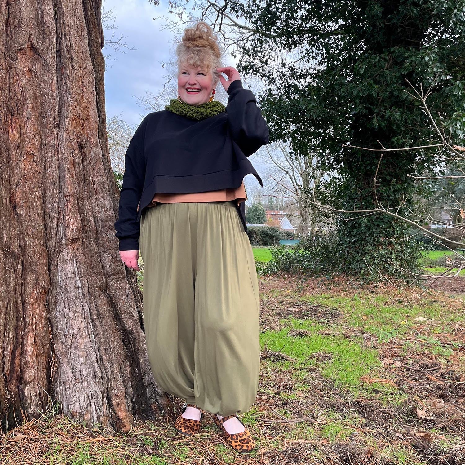 Junko Pullover – Schwarz