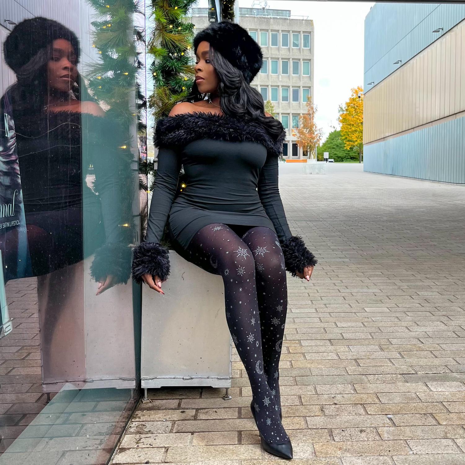 Weihnachts-Strumpfhose - Winter Solstice