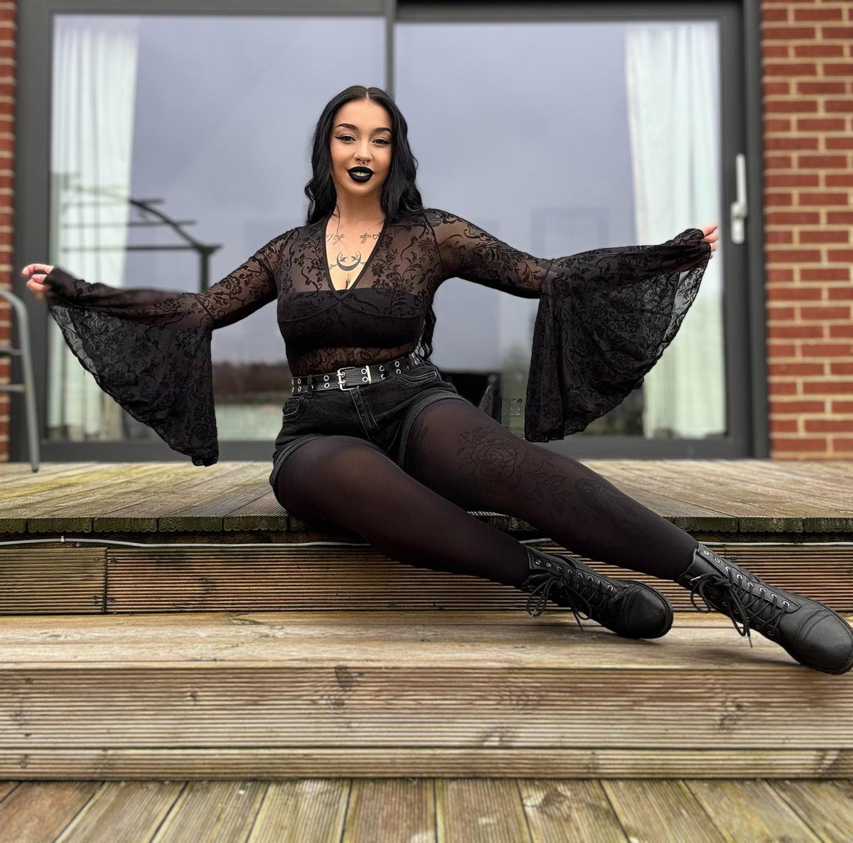 Stay Cool 80 Denier Strumpfhose - Schwarz