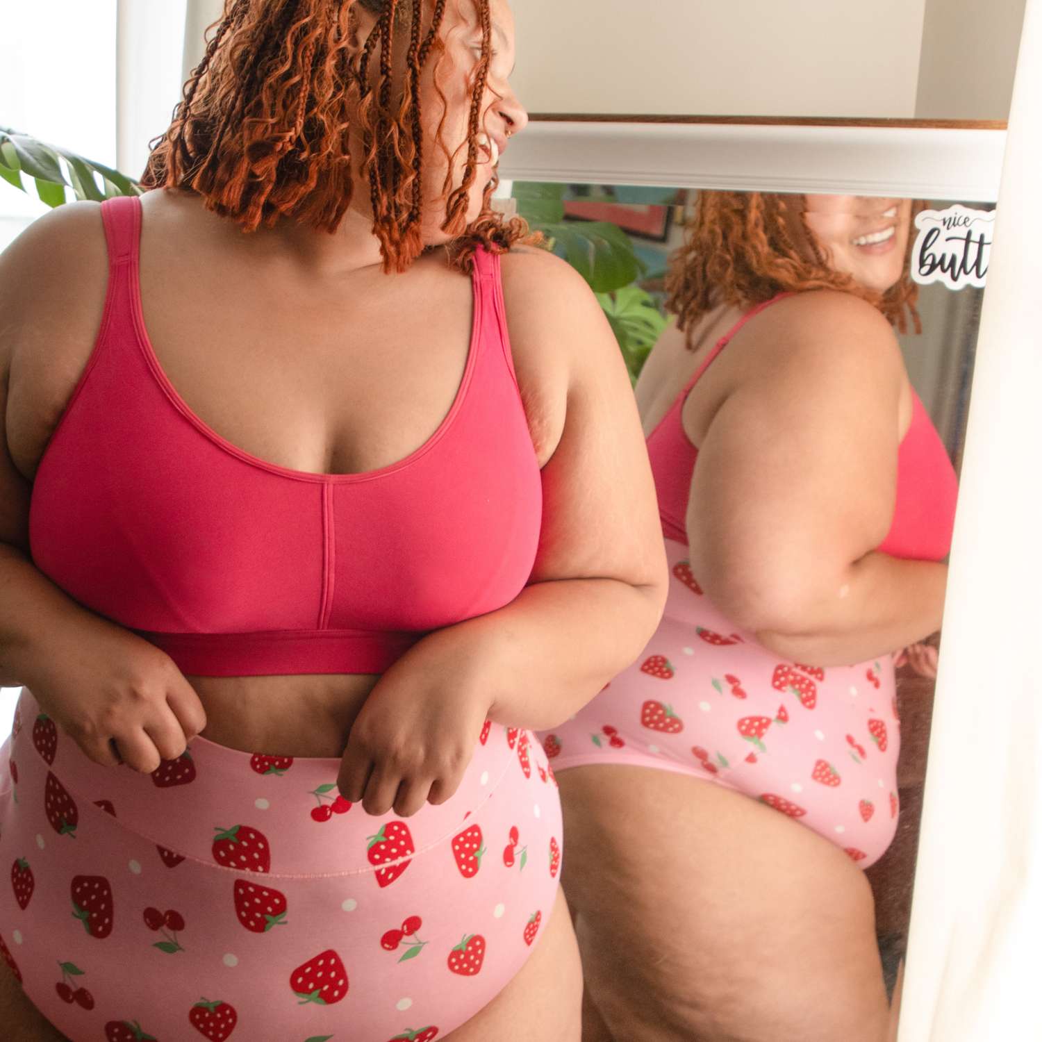 Fruity Super High Waist Slip – Pink Lady