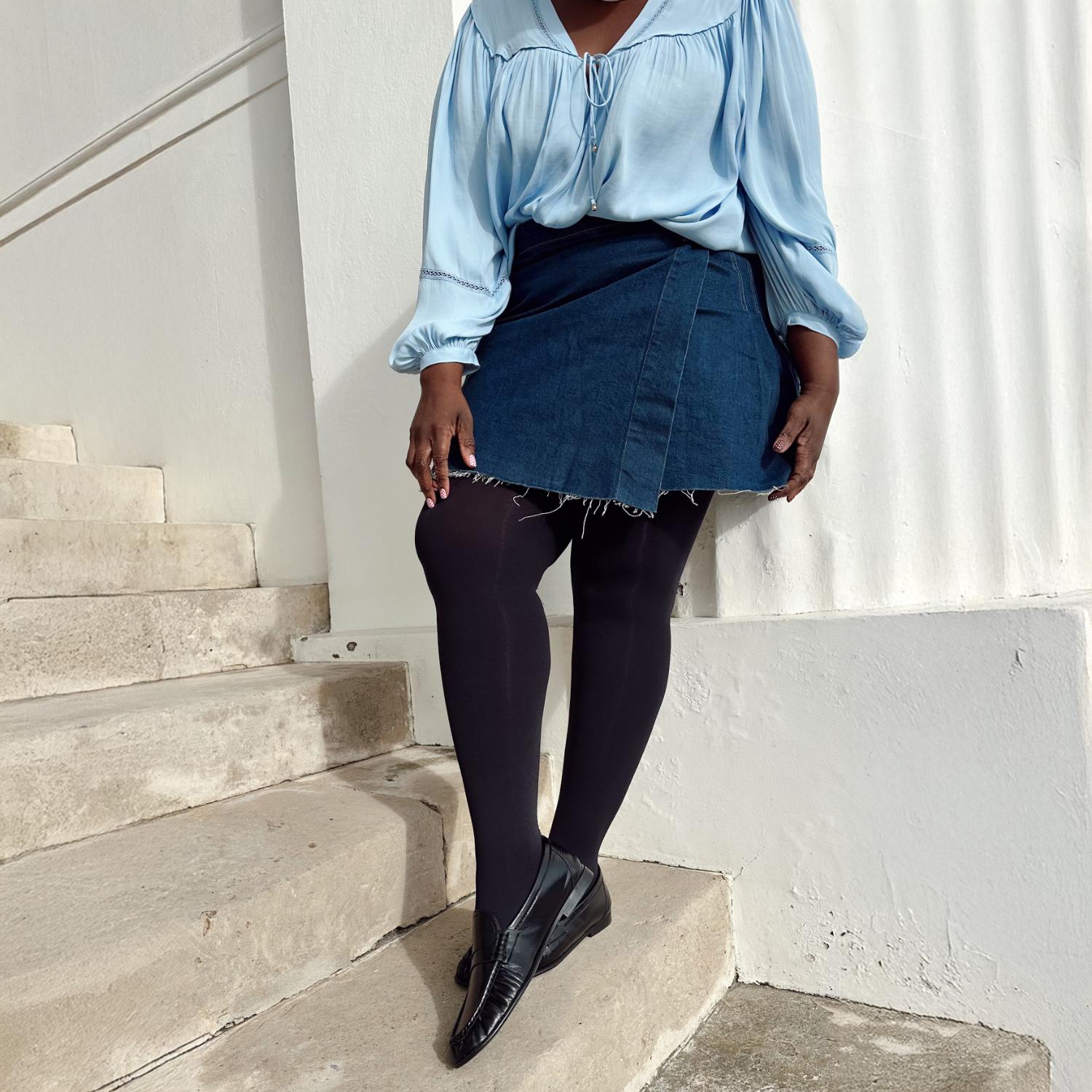 Stay Cool 80 Denier Strumpfhose - Schwarz