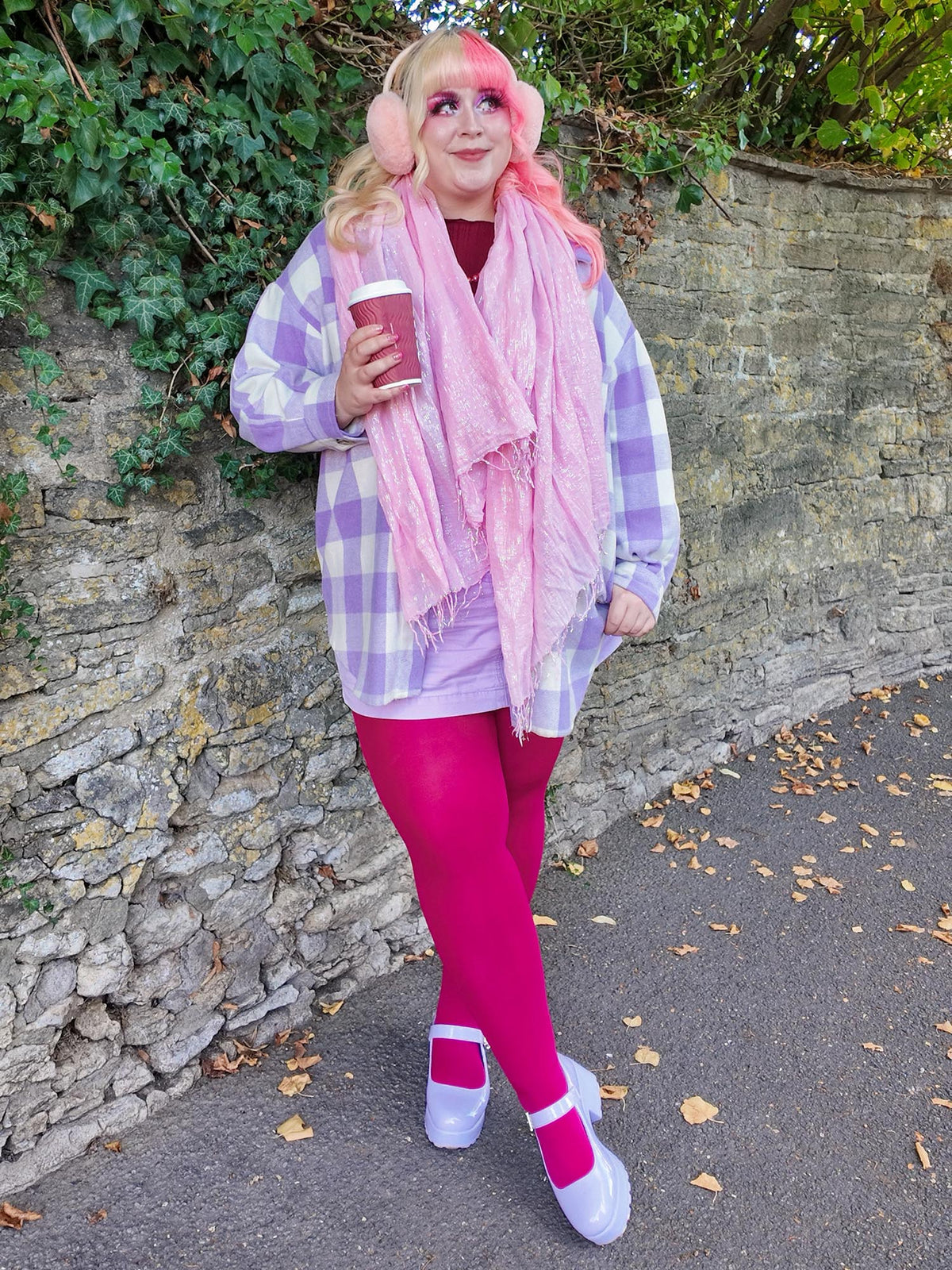 120 Denier Strumpfhosen - Raspberry Pie