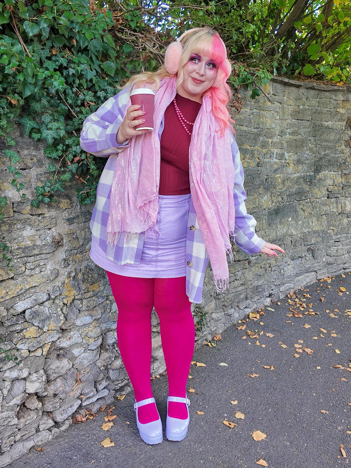 120 Denier Strumpfhosen - Raspberry Pie