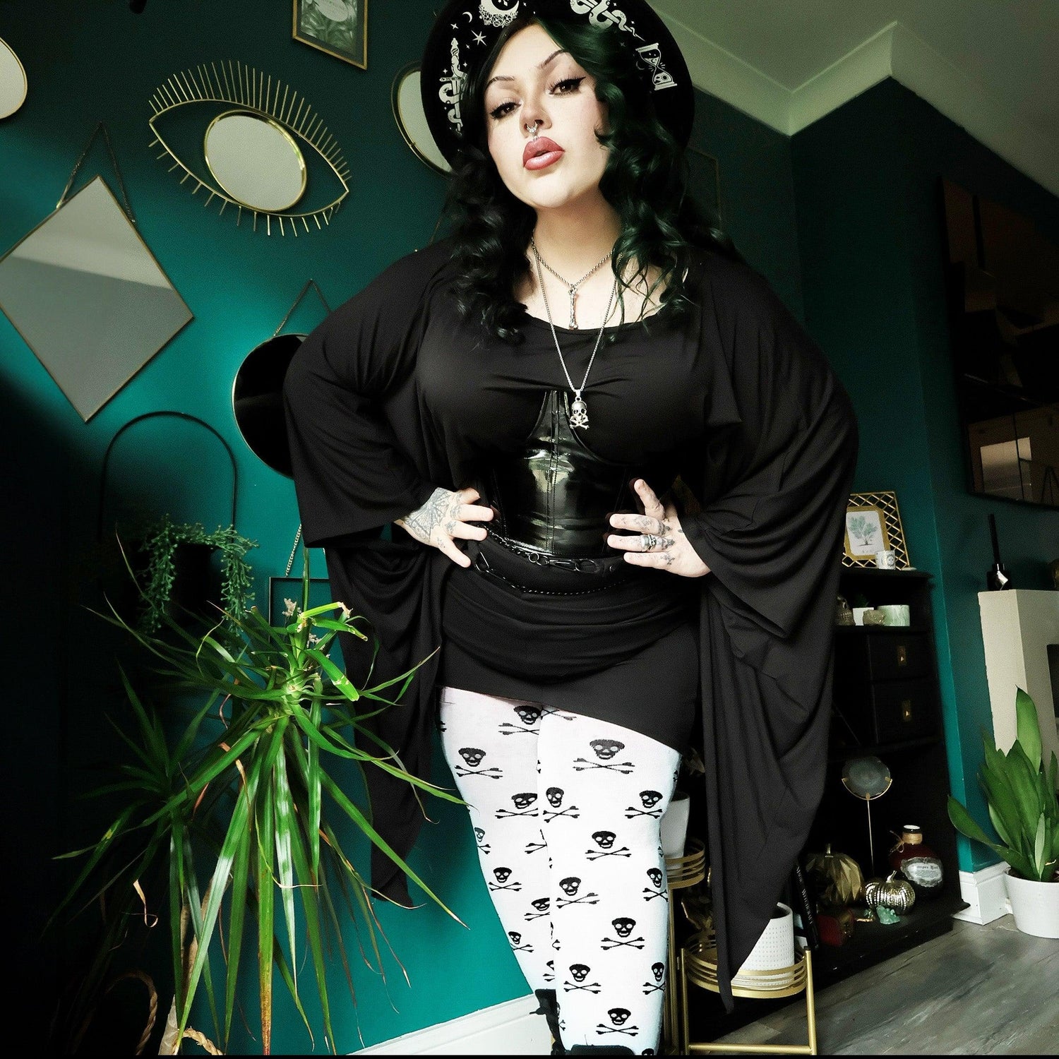 Skullz Tights - Snövit