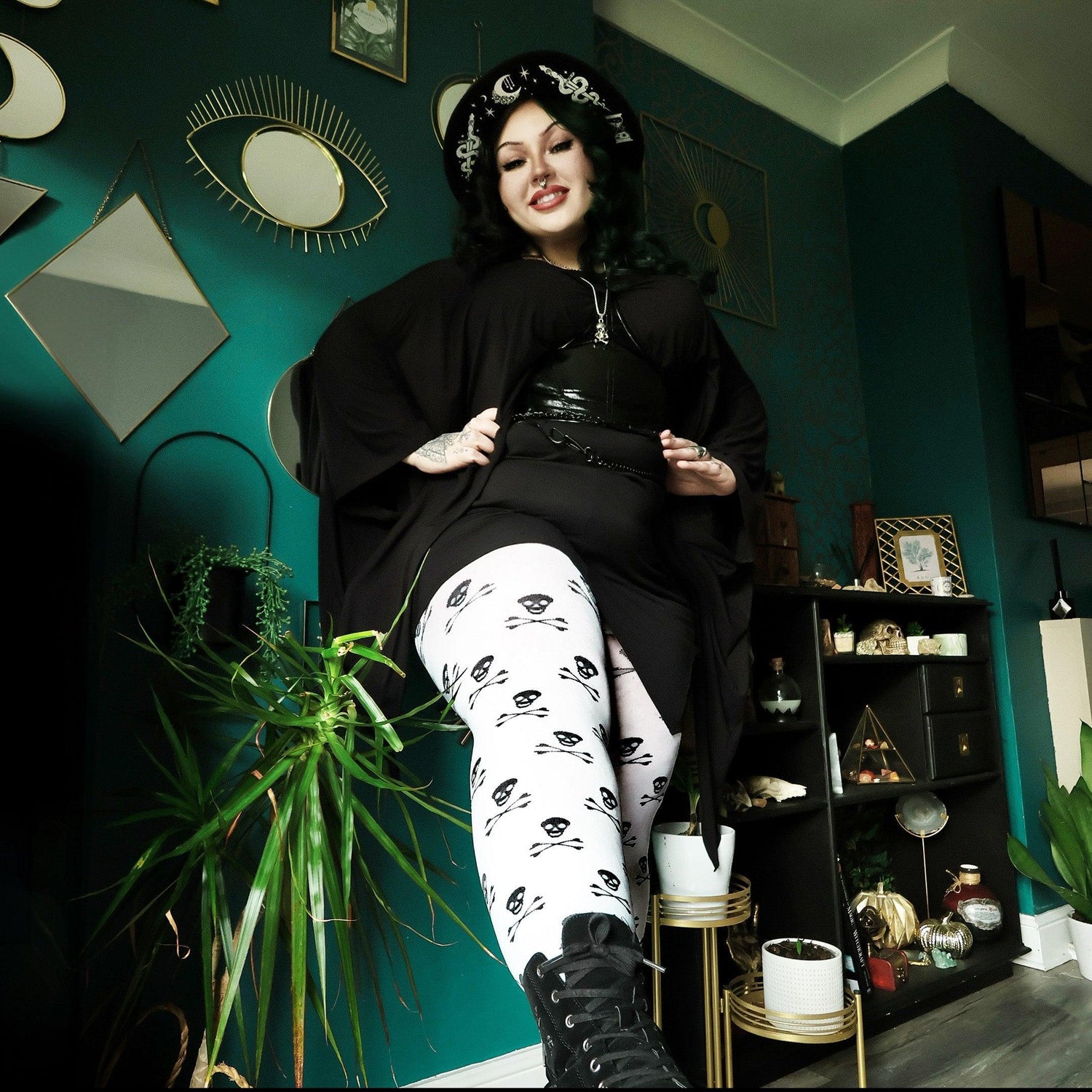 Skullz Tights - Snövit