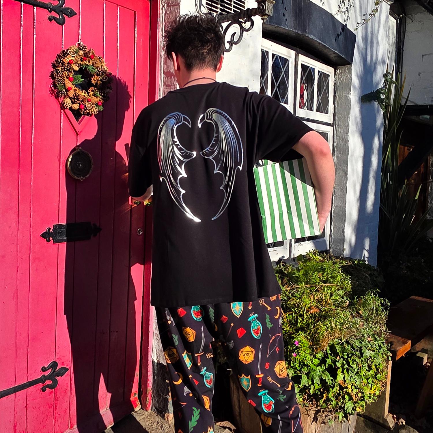 Wing Span ACOTAR T-shirt i ekologisk bomull