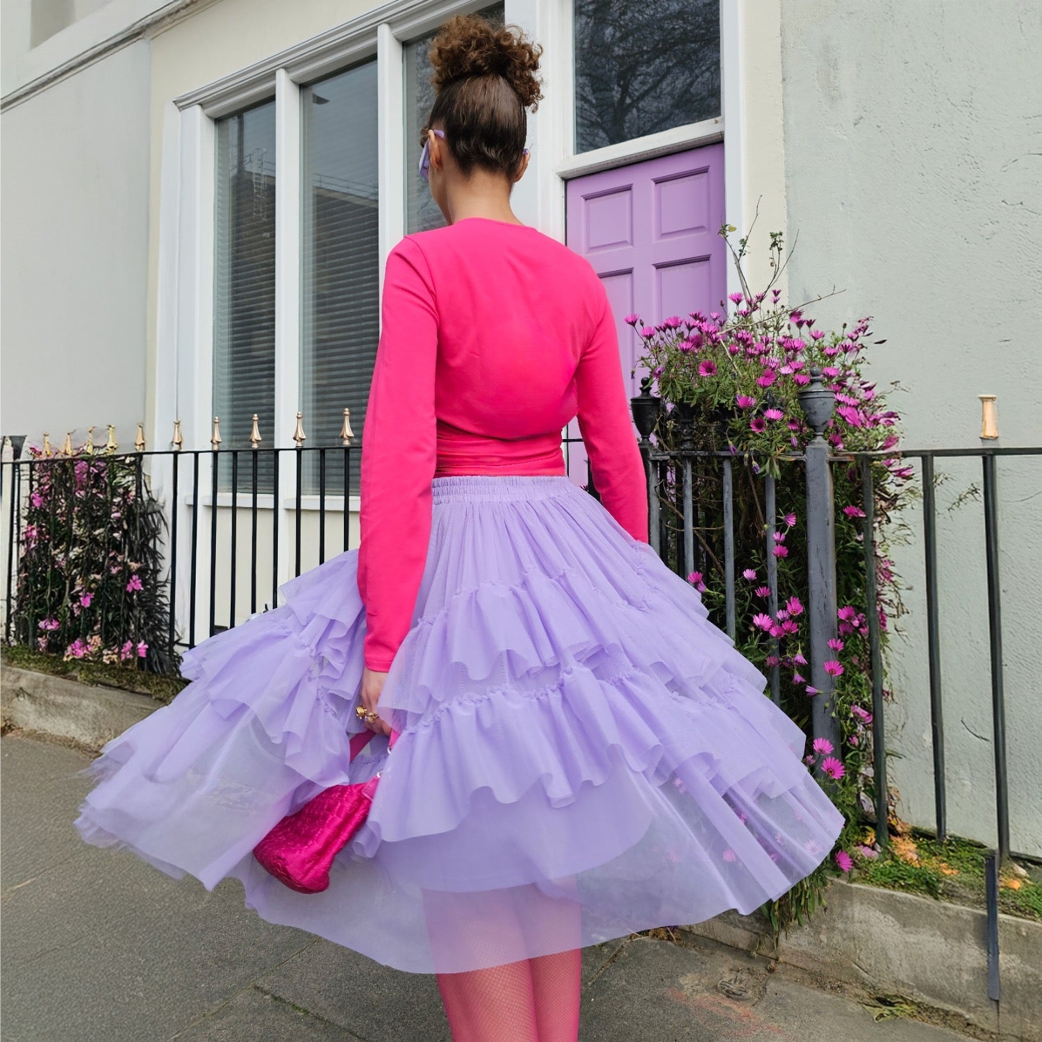 Mesh-Rock - Lavendelfelder