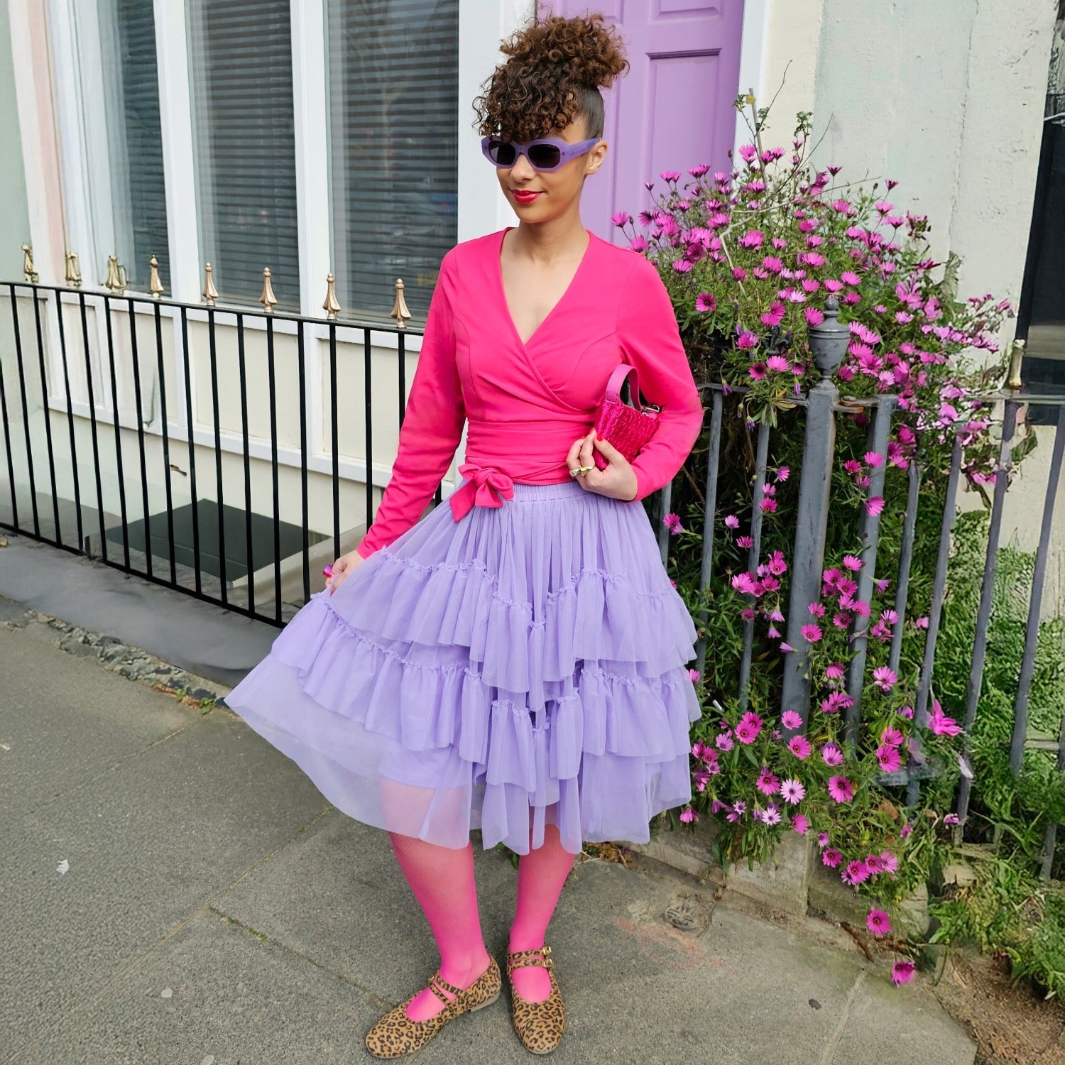 Mesh-Rock - Lavendelfelder