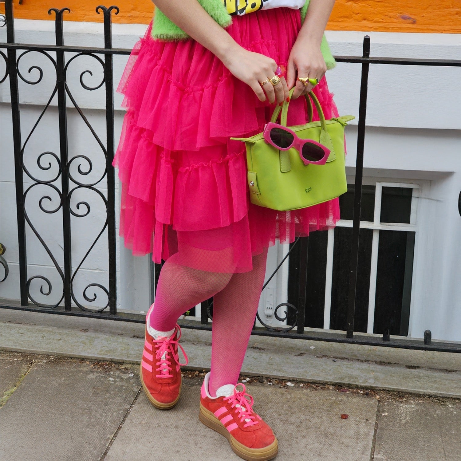 Mesh-Rock - Granatapfel