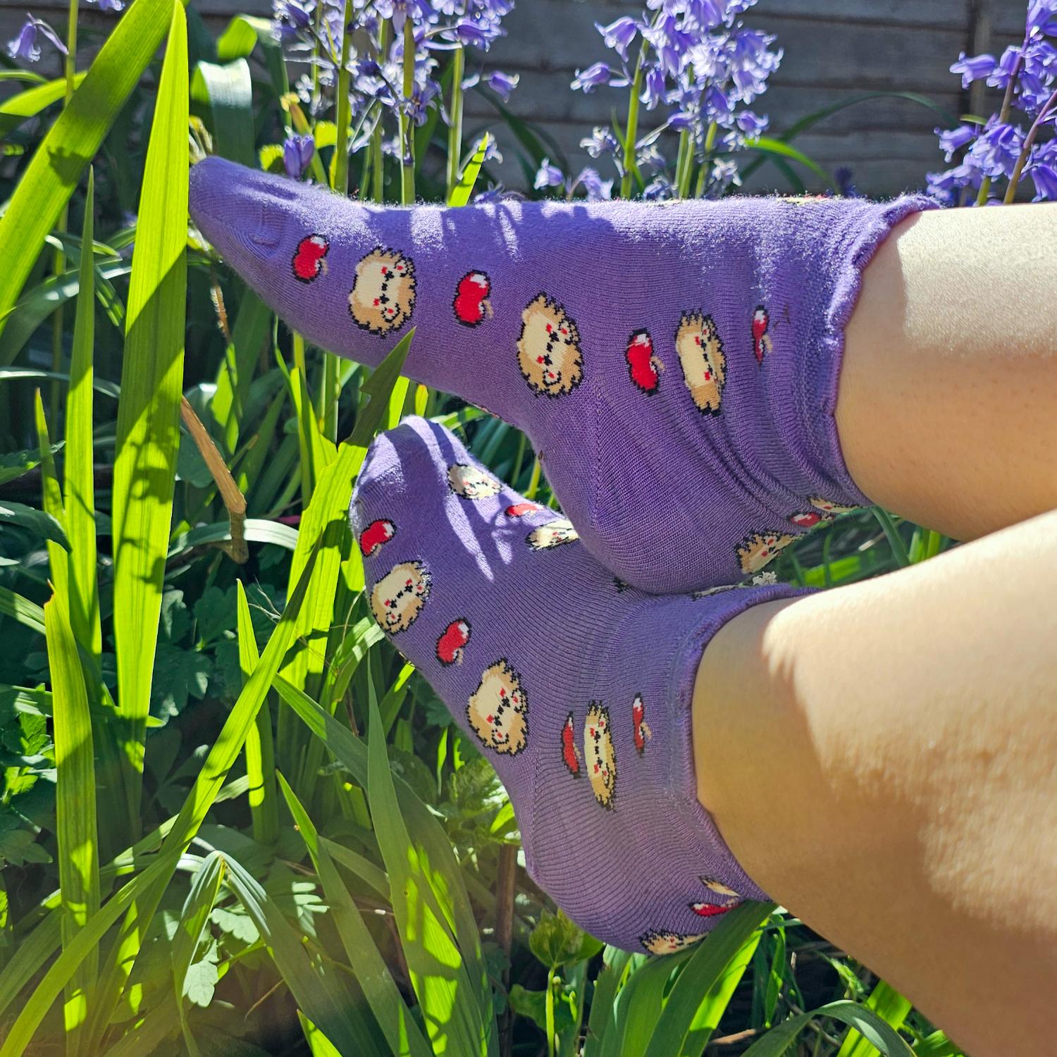 Ultimative Bambus-Knöchelsocken - Hedge Hugs