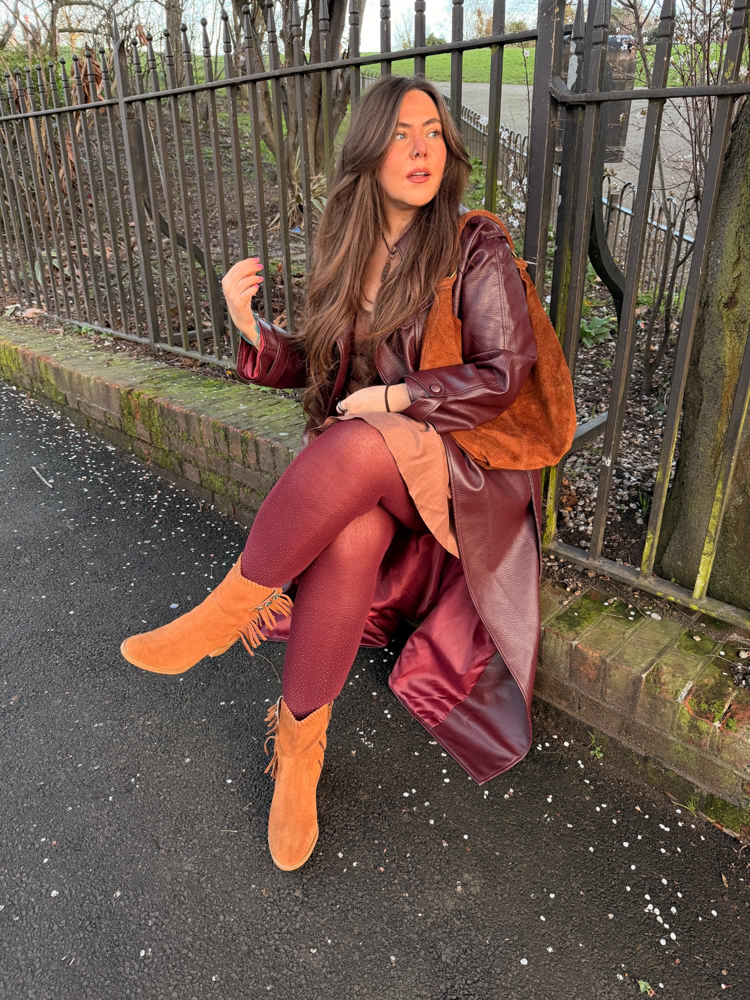 Blickdichte Strumpfhose - Gold Glitter