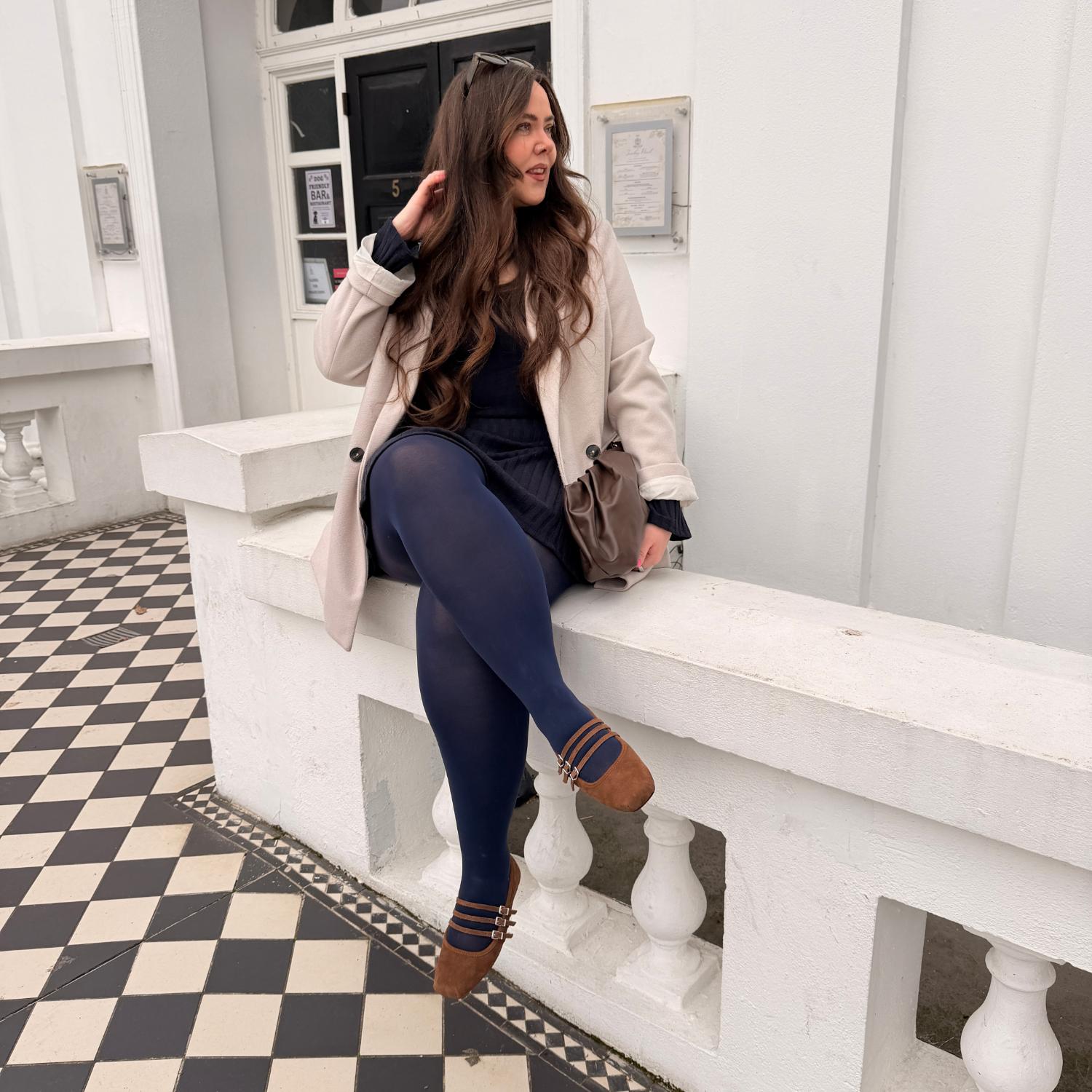 Stay Cool 80 Denier Strumpfhose - Navy