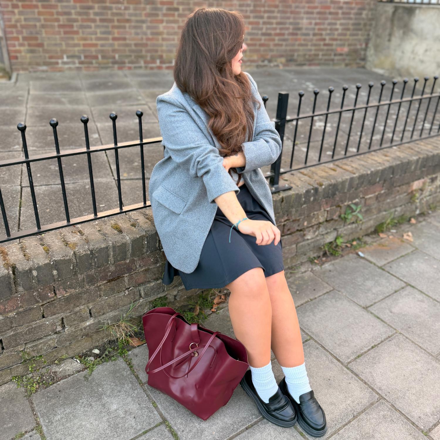 Mini-Skaterrock - Charcoal