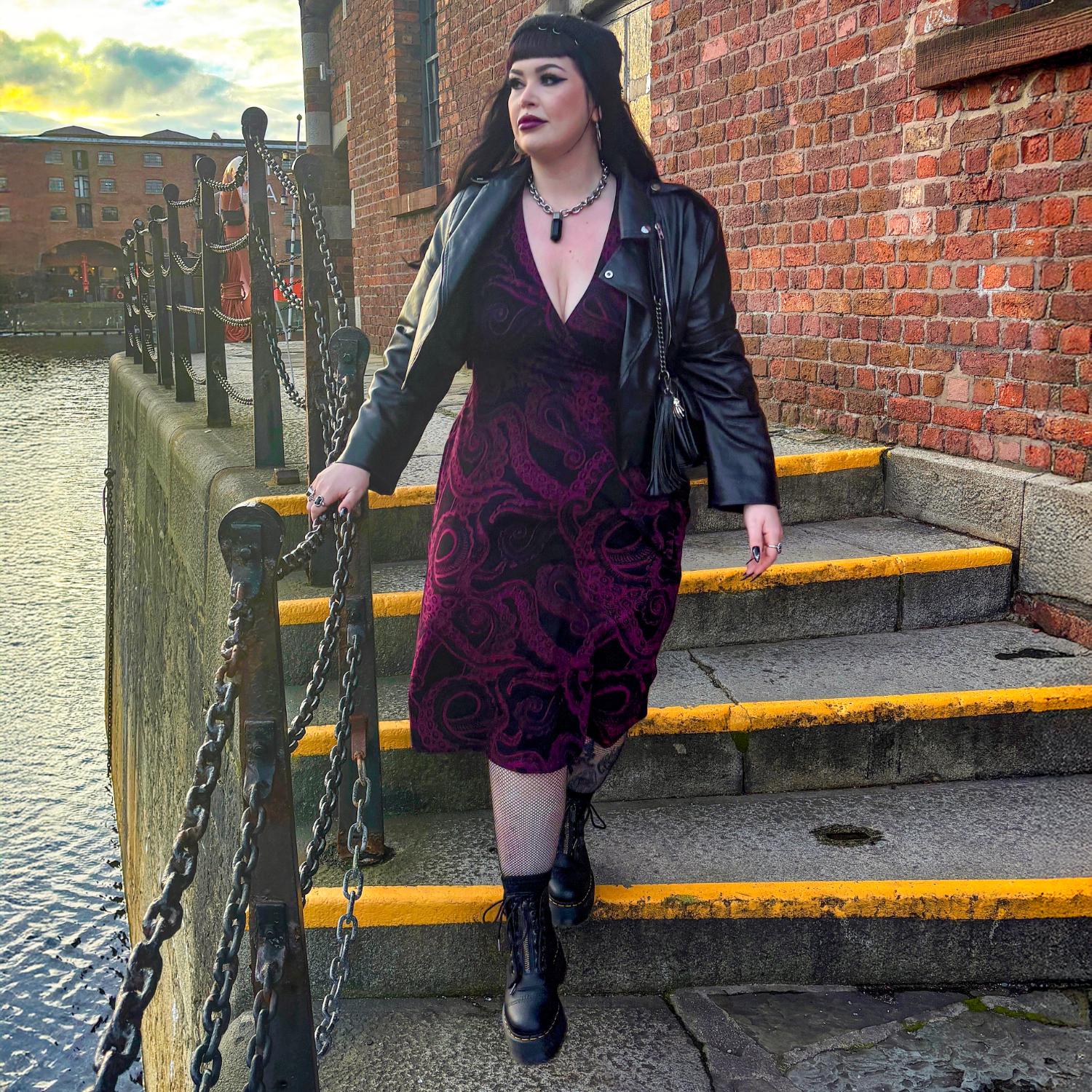 Wickelkleid – Kraken’s Embrace