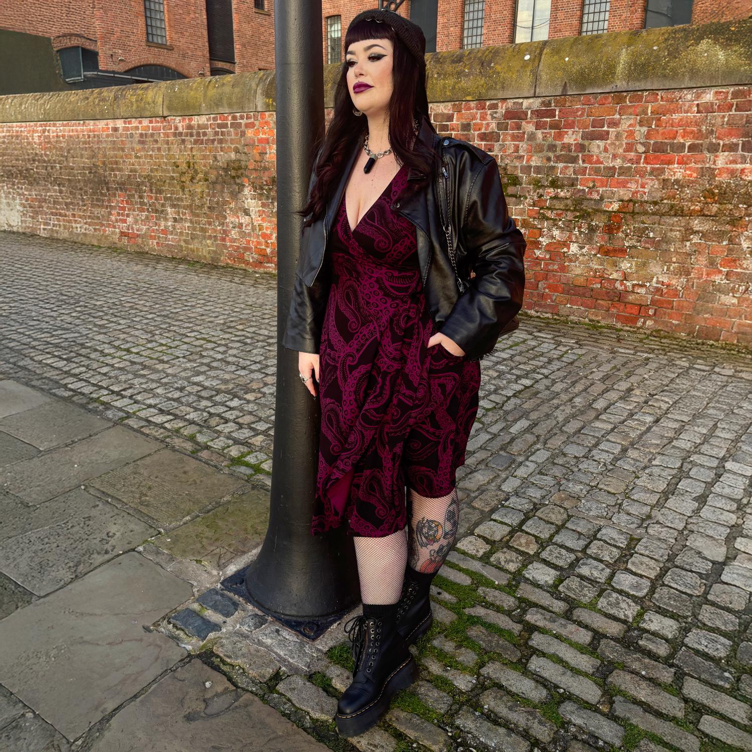 Wickelkleid – Kraken’s Embrace