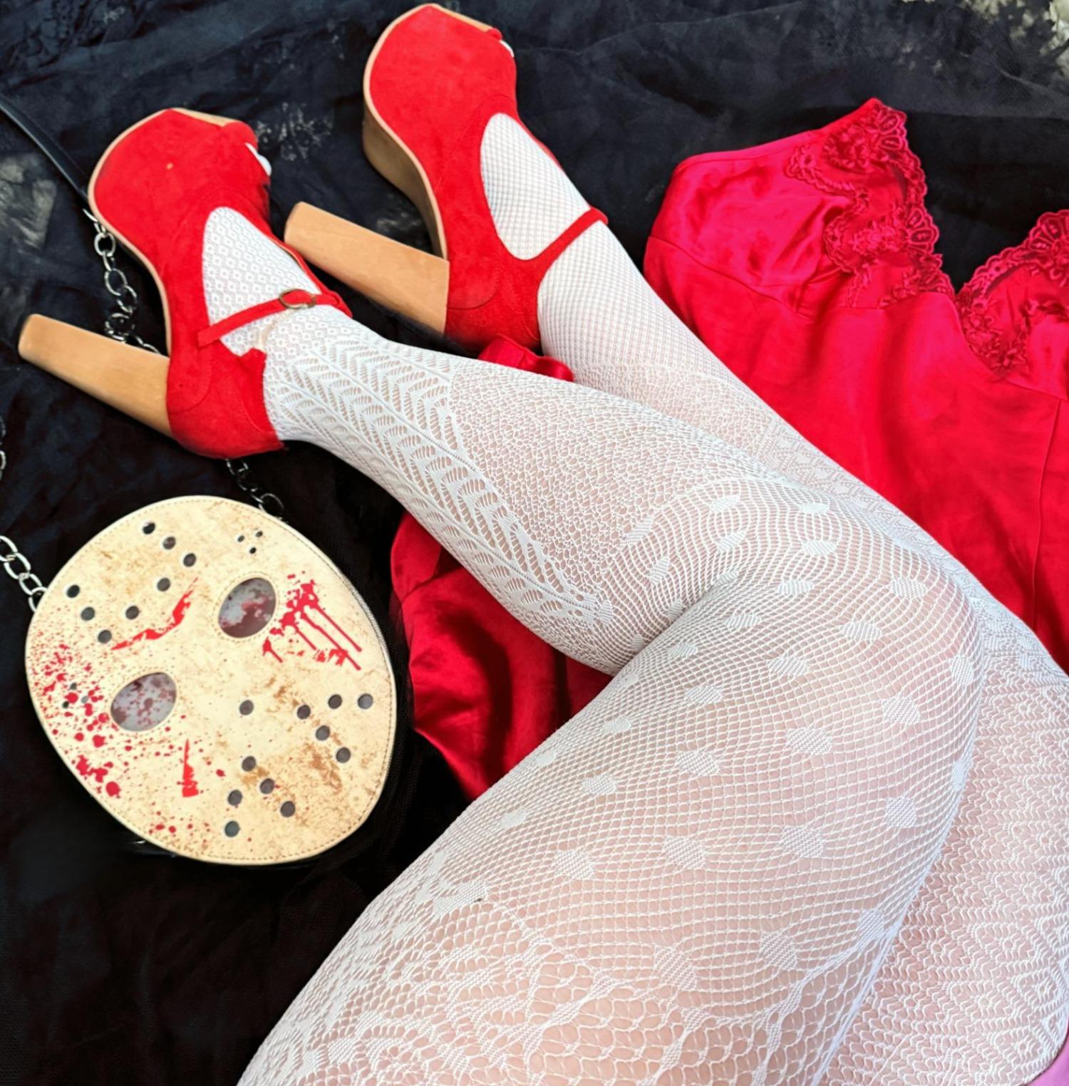 Halloween-Strumpfhose – In Pieces – Snowball