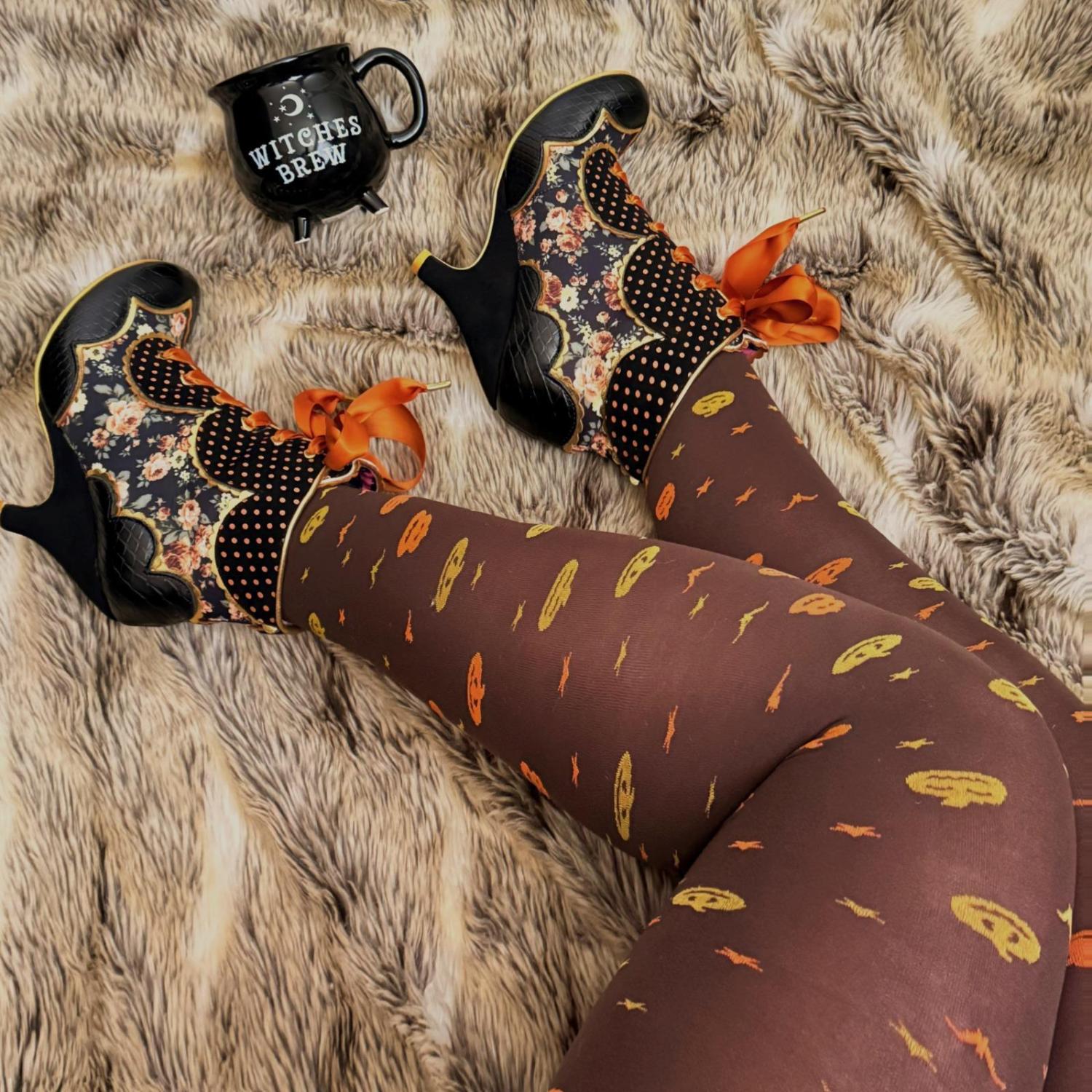 Halloween-Strumpfhose – Jack O Lantern – Bear