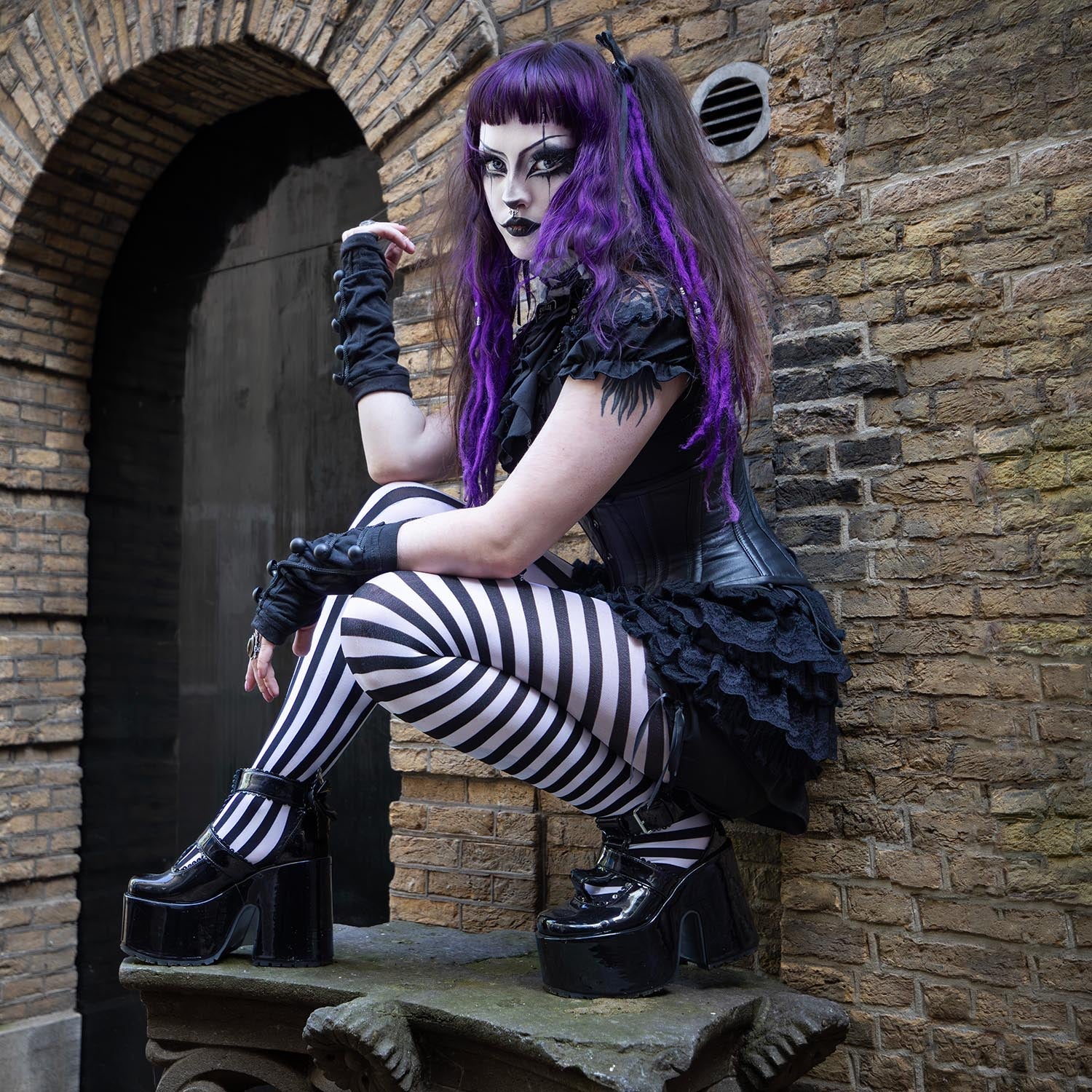 Halloween-Strumpfhose – BetelWitch – Snowball