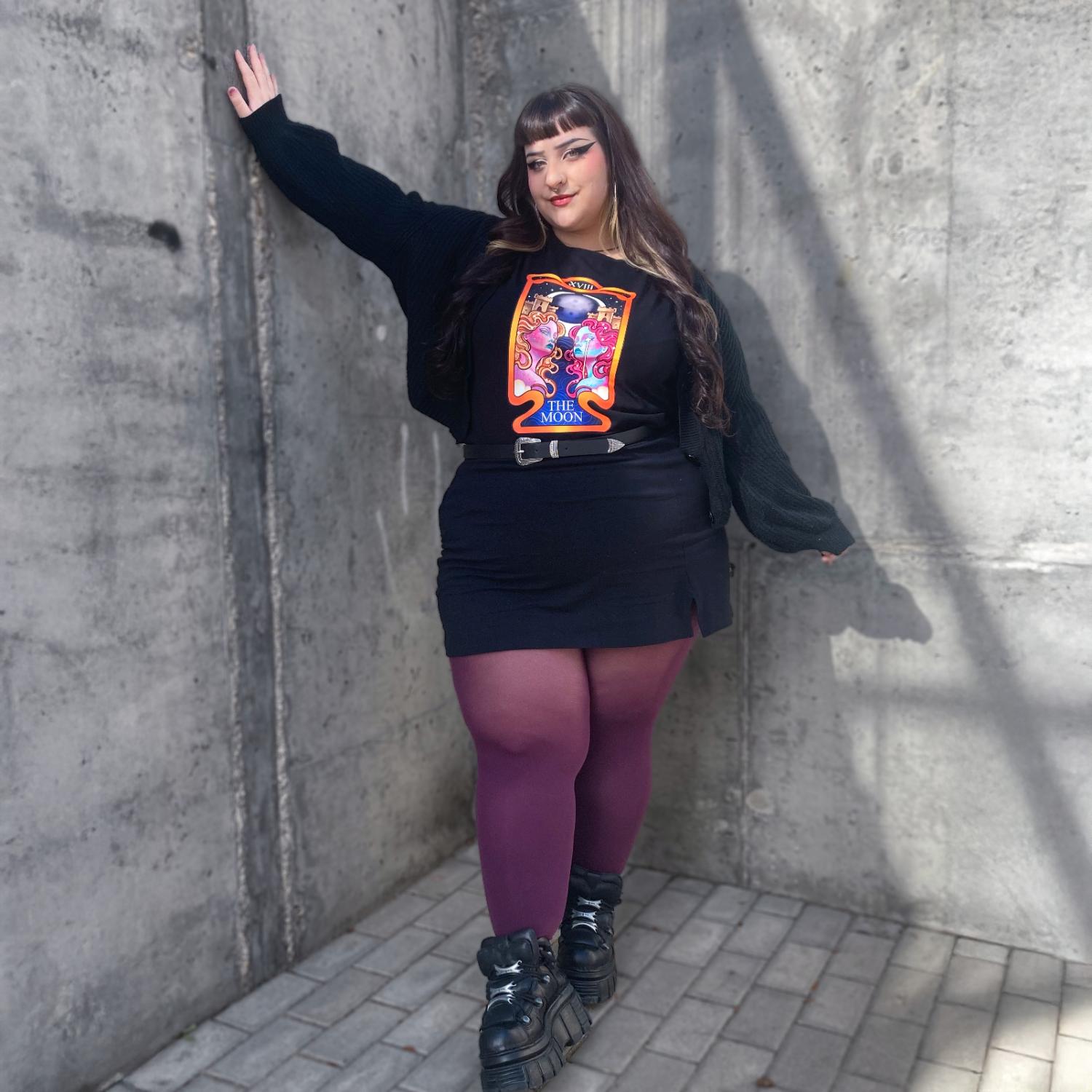 Major Arcana Baby Tee - XVIII Der Mond