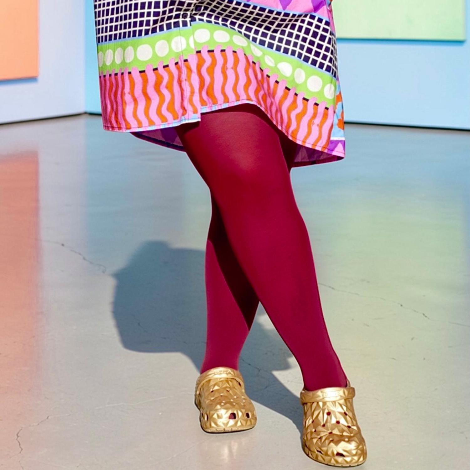 Stay Cool 80 Denier Strumpfhose - Burgundy