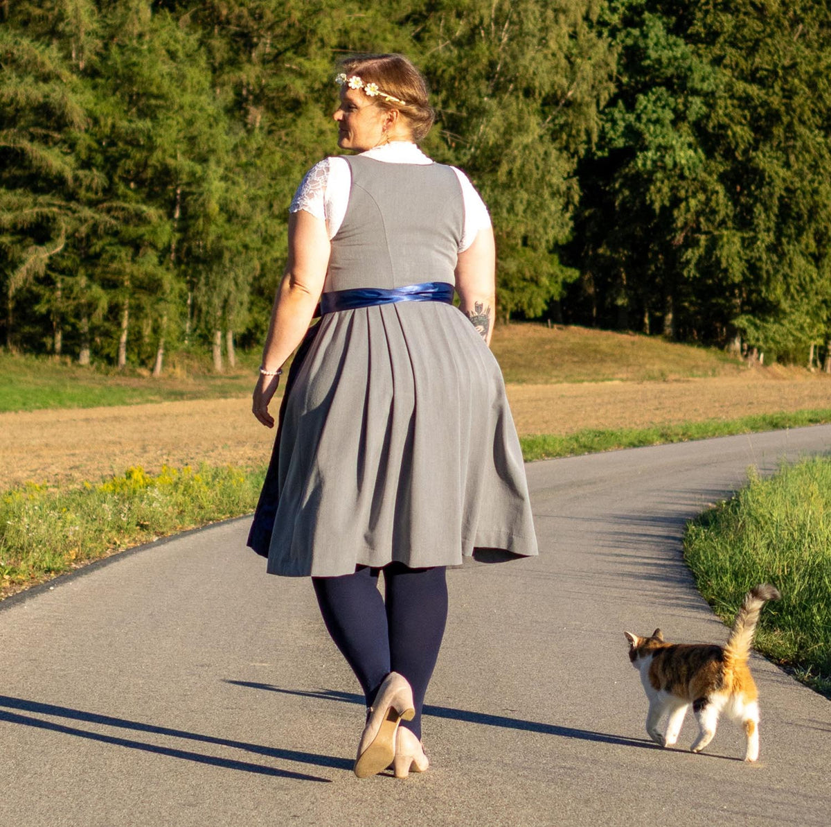 80 Denier Strumpfhosen - Marineblau