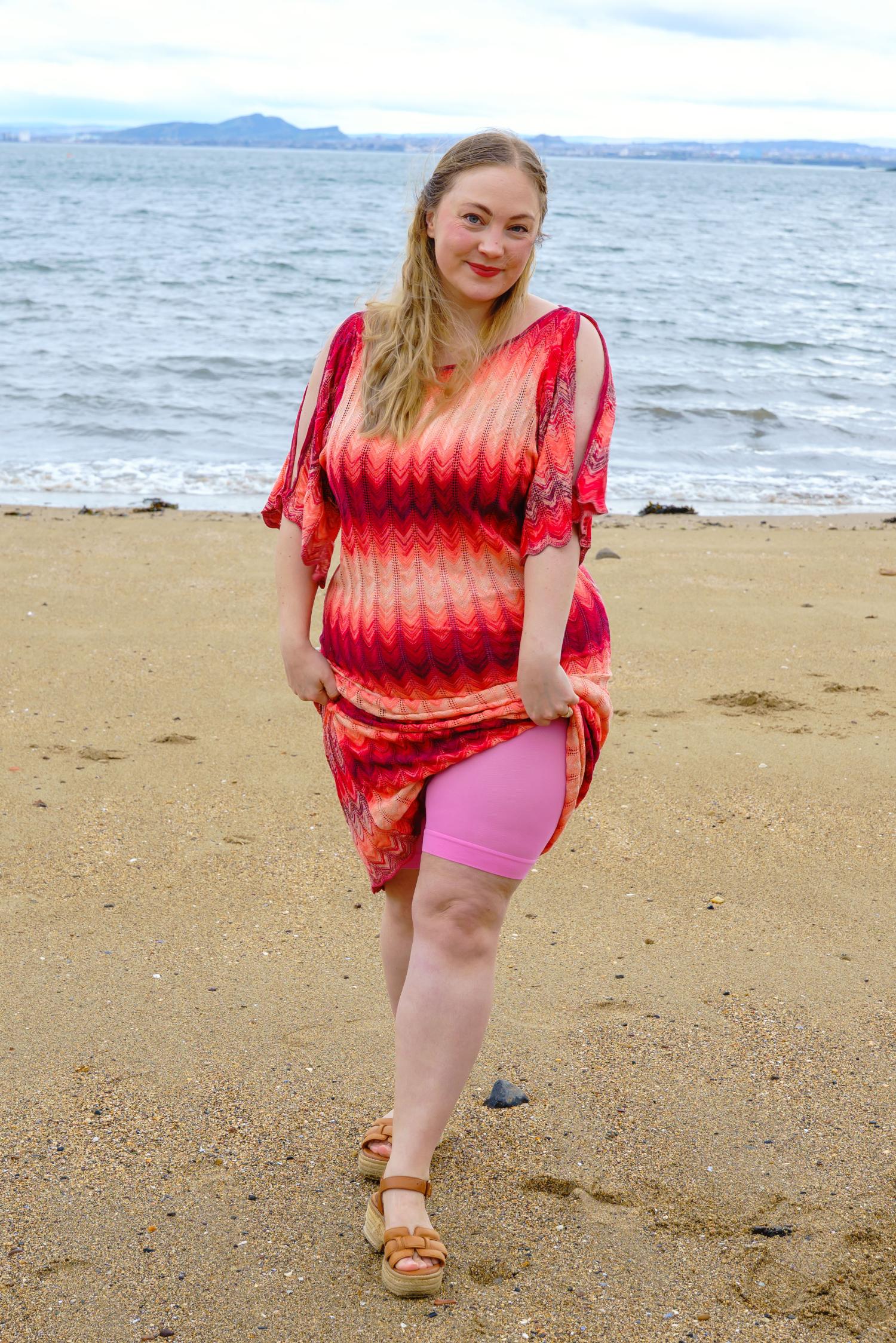 Stay Cool Chub Rub-shorts - Dragon Fruit