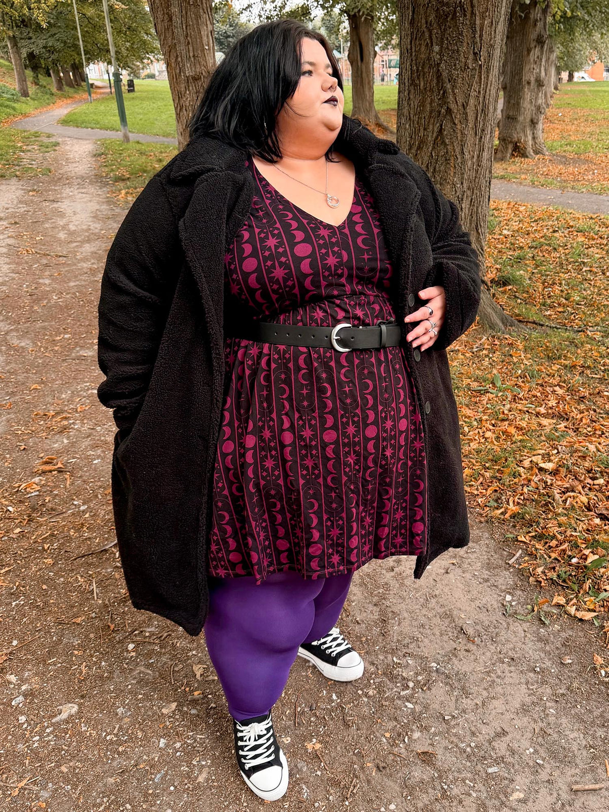 120 Denier Strumpfhosen - Fancy Darkness