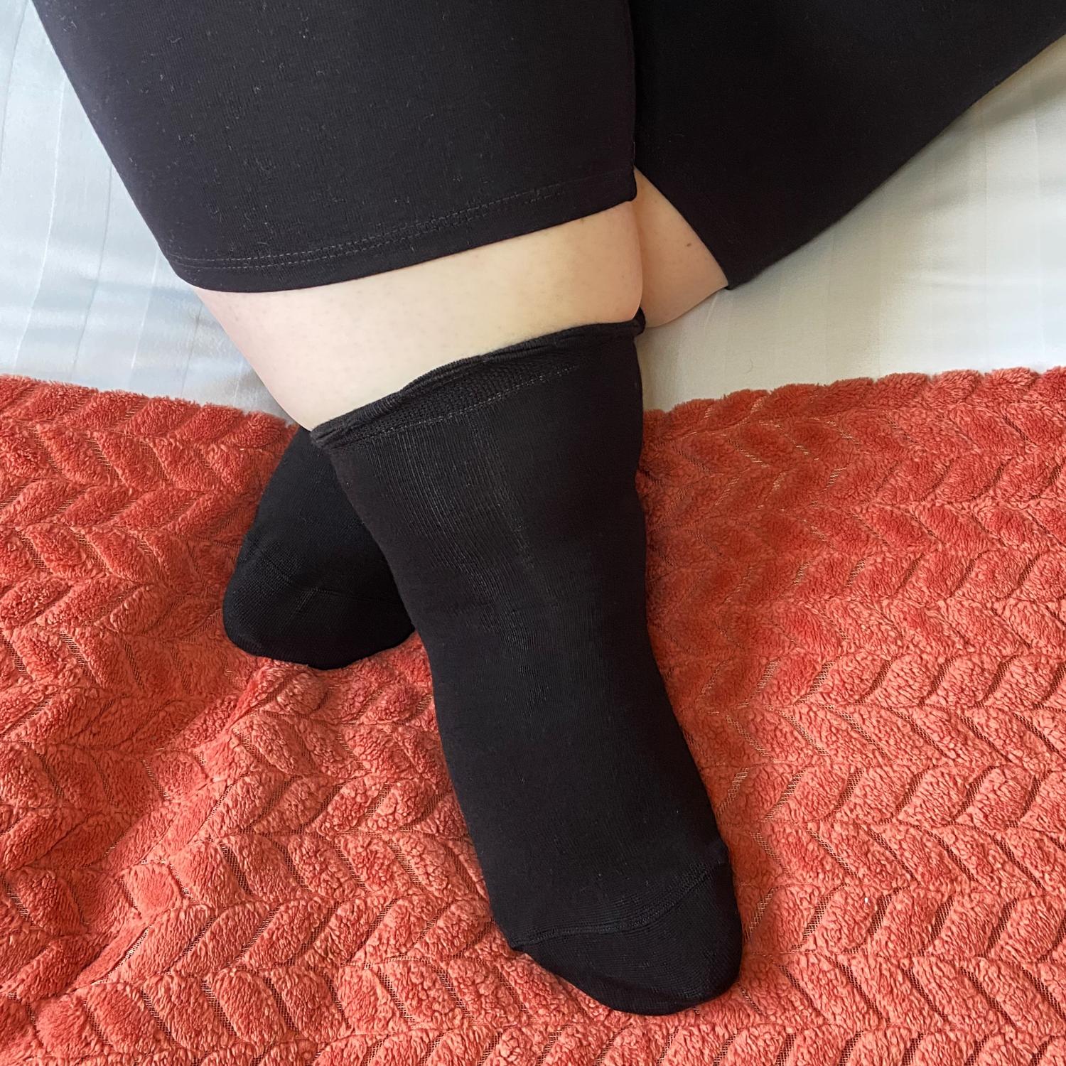 Ultimative Bambus-Knöchelsocken - Schwarz