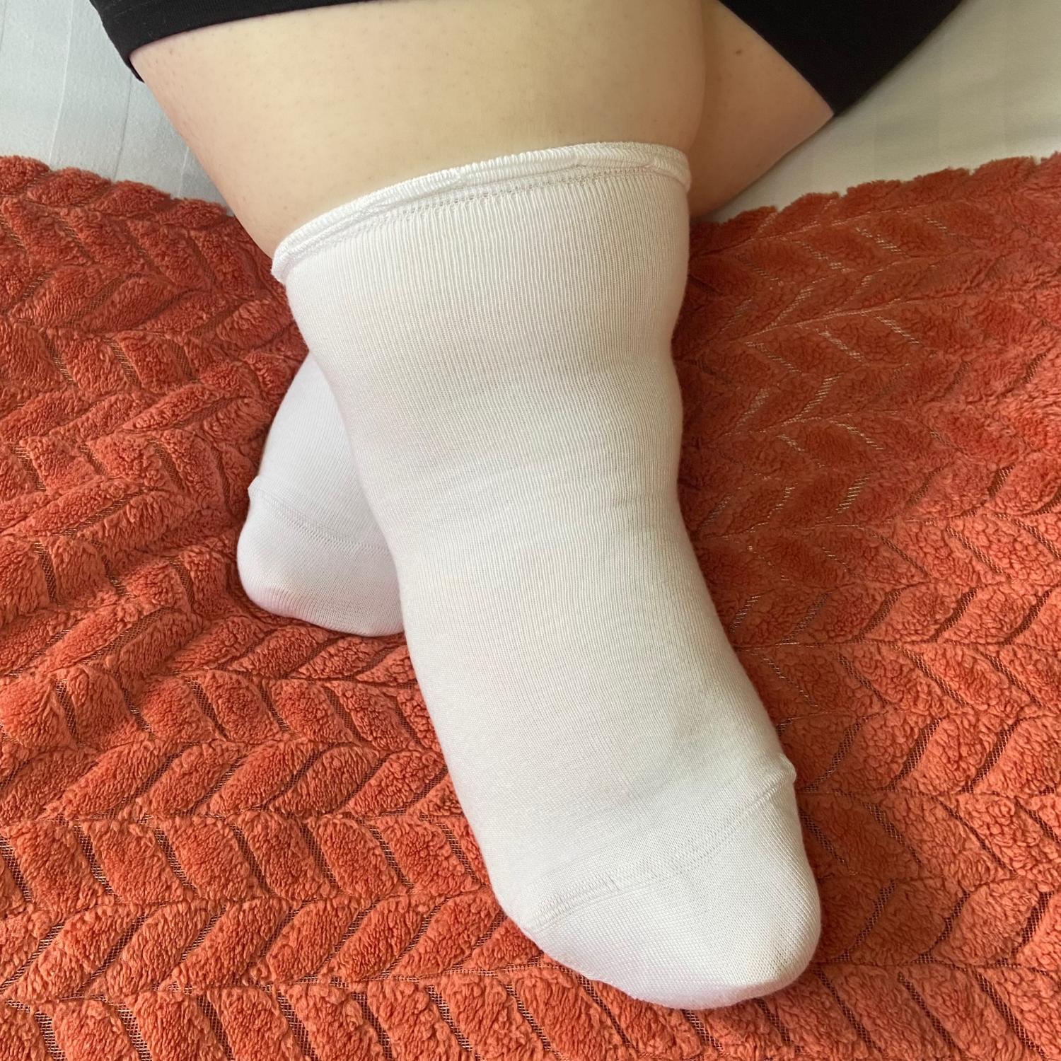 Ultimative Bambus-Knöchelsocken - 5er-Pack in Weiß