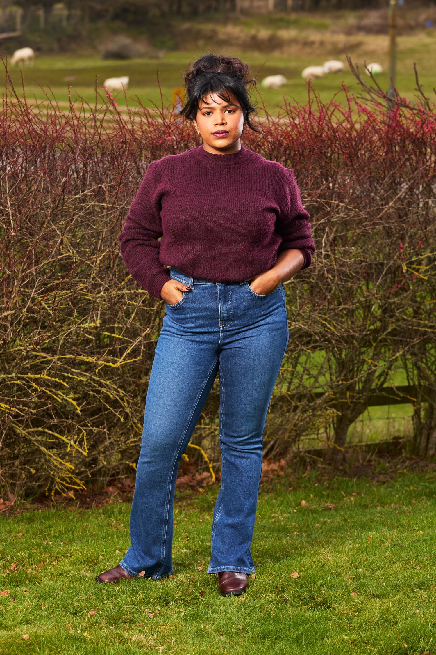 Bio Bootcut Jeans – Atlantic