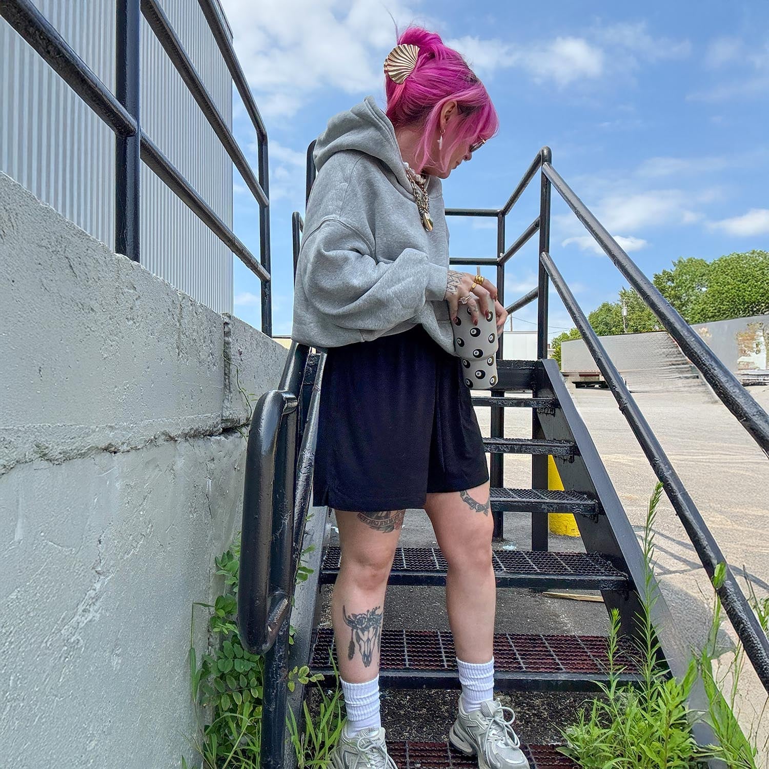 Bambus Lounge-Shorts - Schwarz