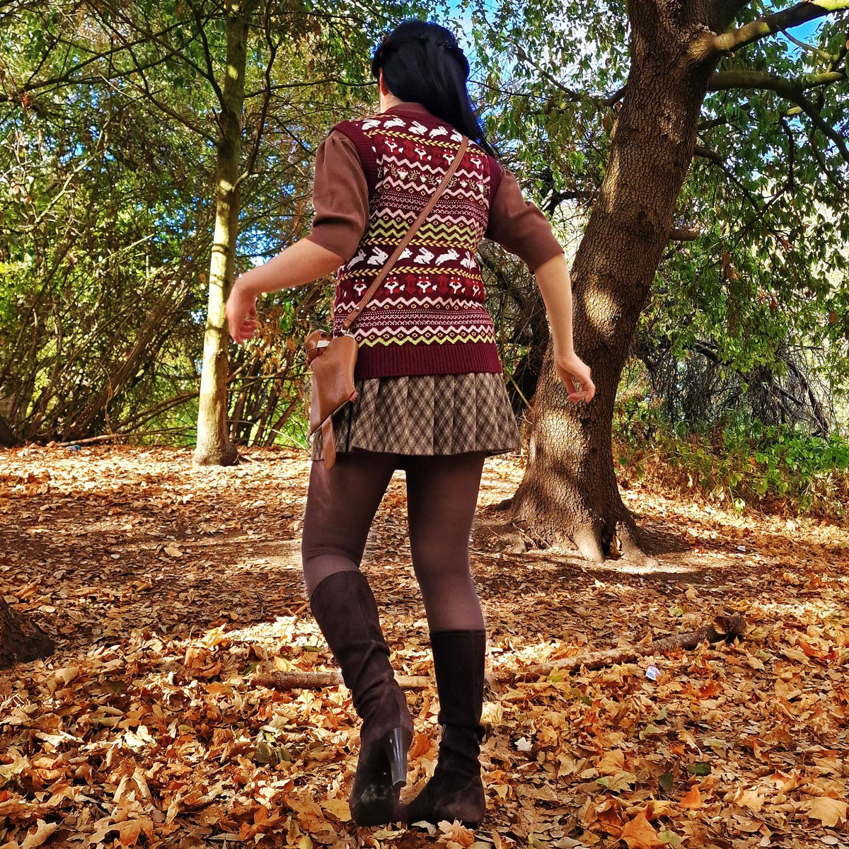 Fair Isle Pullunder – Woodland Adventure – Mehrfarbig